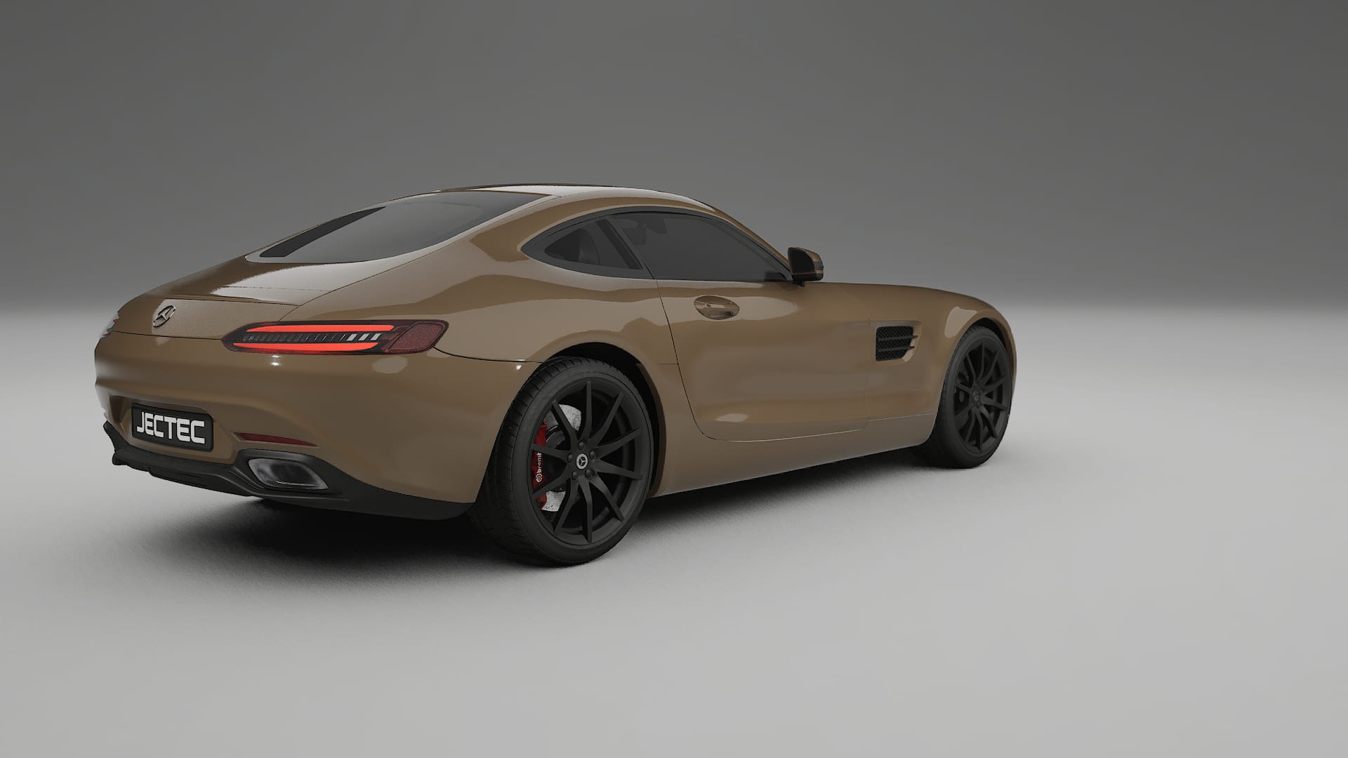 Mercedes AMG GT C190 Coupe TPU Paint Protection Film | SAHARA Color Change PPF Full Pre-Cut Kit