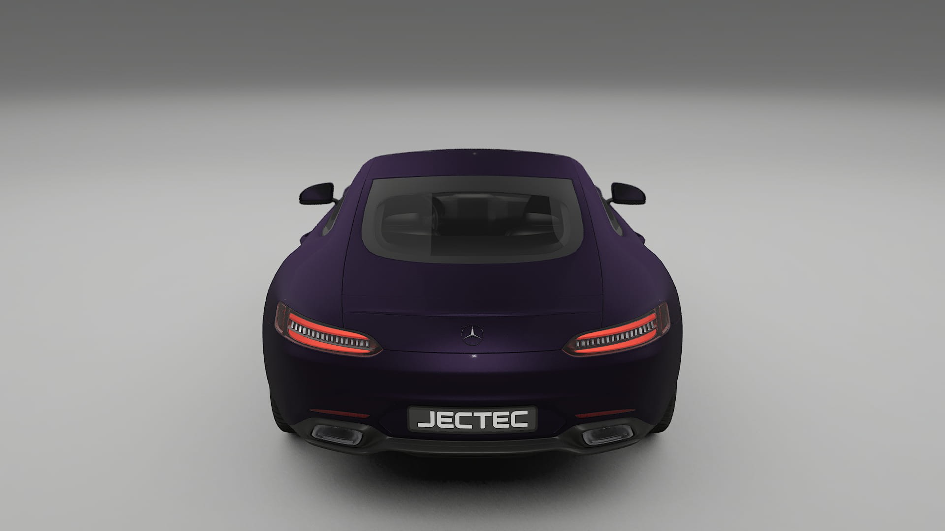 Mercedes AMG GT C190 Coupe TPU Paint Protection Film | VIOLET Color Change PPF Full Pre-Cut Kit