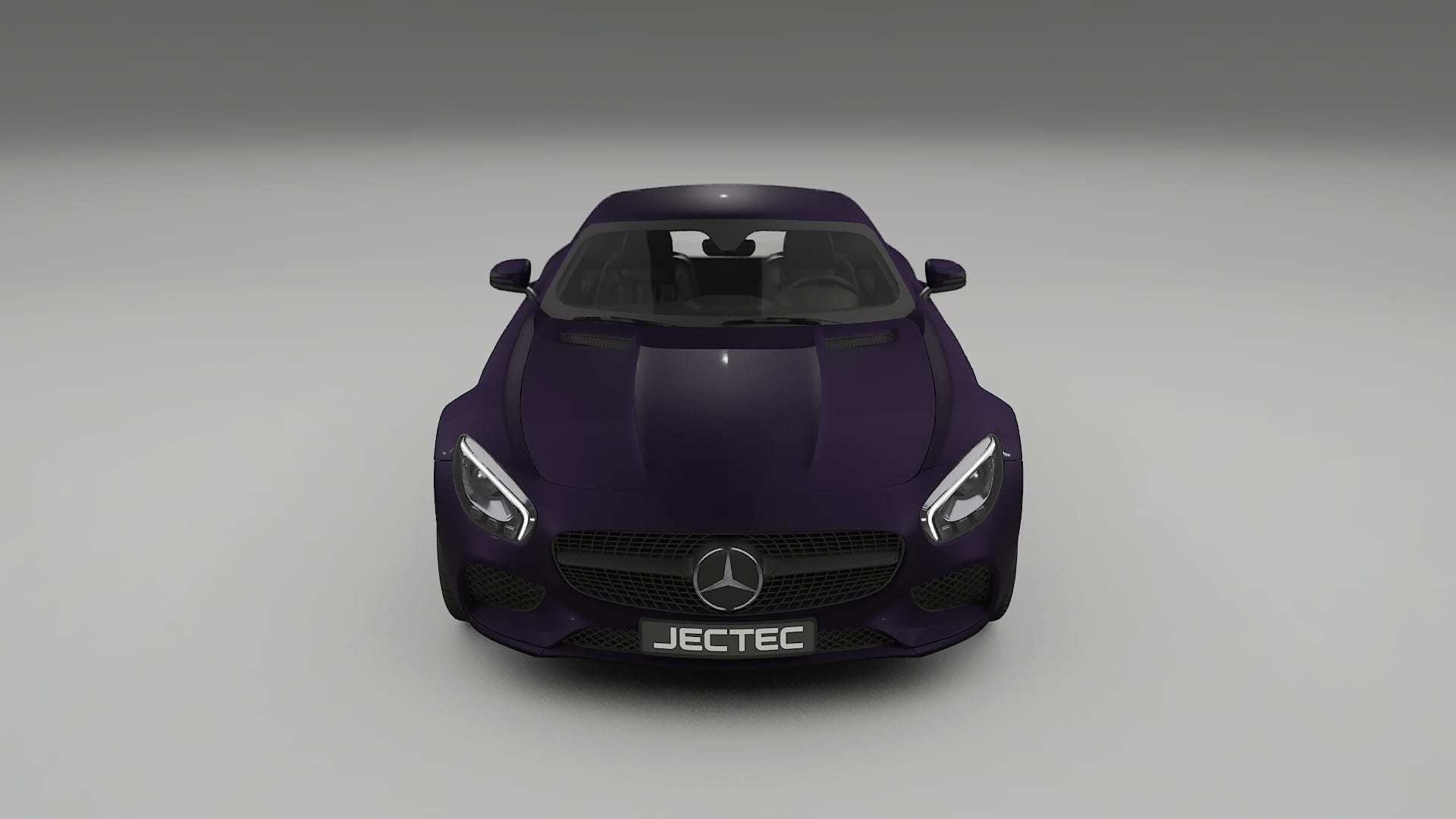 Mercedes AMG GT C190 Coupe TPU Paint Protection Film | VIOLET Color Change PPF Full Pre-Cut Kit