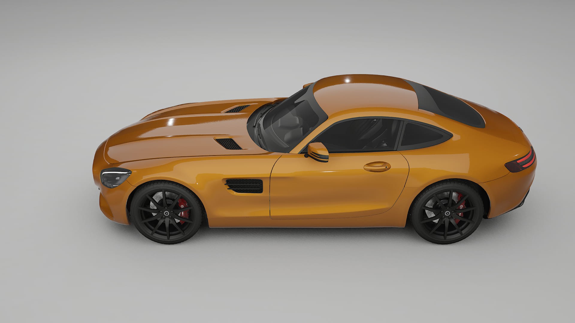 Mercedes AMG GT C190 Coupe TPU Paint Protection Film | DAISY Color Change PPF Full Pre-Cut Kit