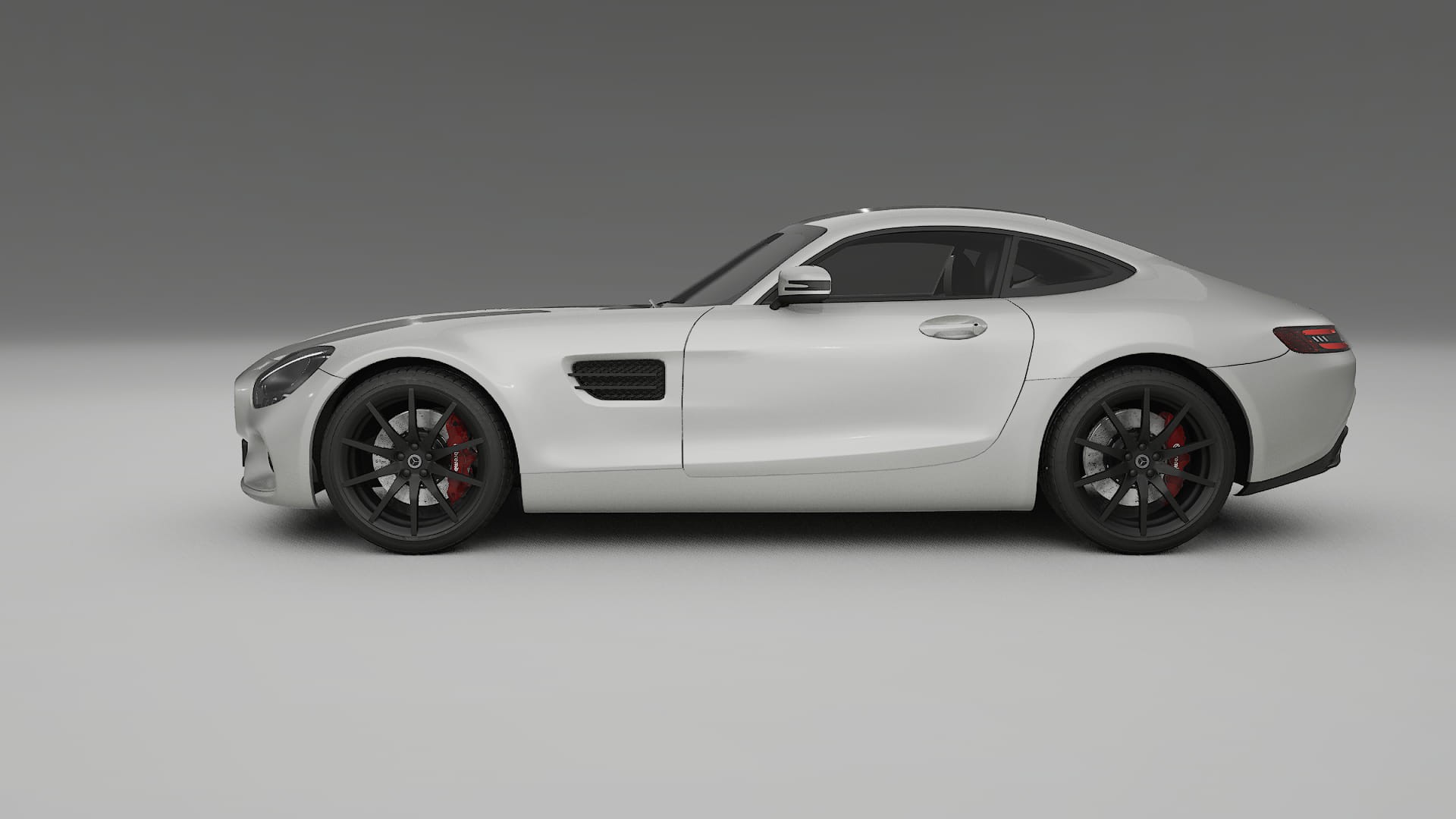 Mercedes AMG GT C190 Coupe TPU Paint Protection Film | PEARL Color Change PPF Full Pre-Cut Kit