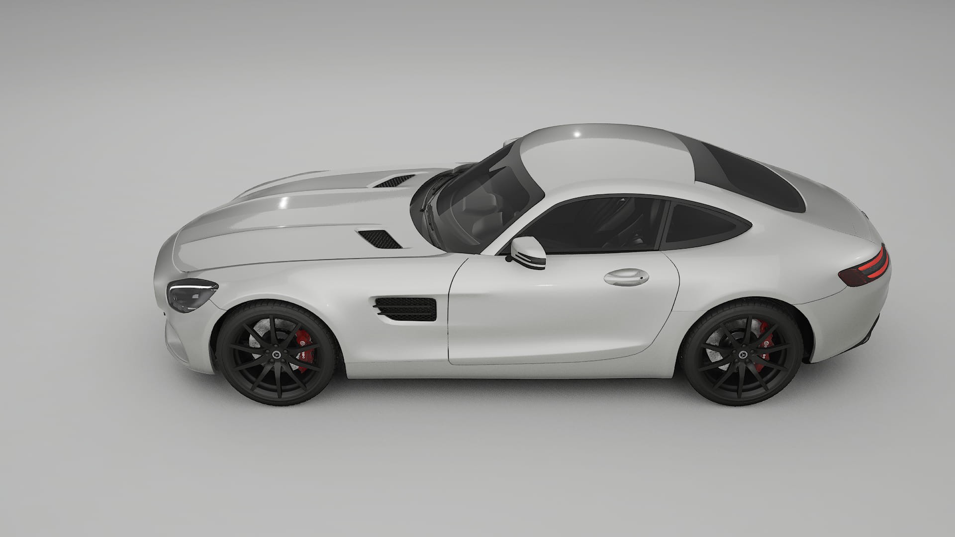 Mercedes AMG GT C190 Coupe TPU Paint Protection Film | PEARL Color Change PPF Full Pre-Cut Kit