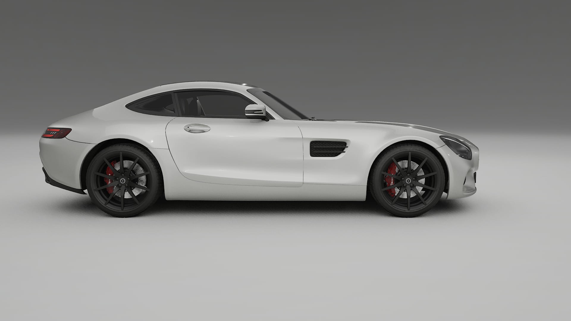 Mercedes AMG GT C190 Coupe TPU Paint Protection Film | PEARL Color Change PPF Full Pre-Cut Kit