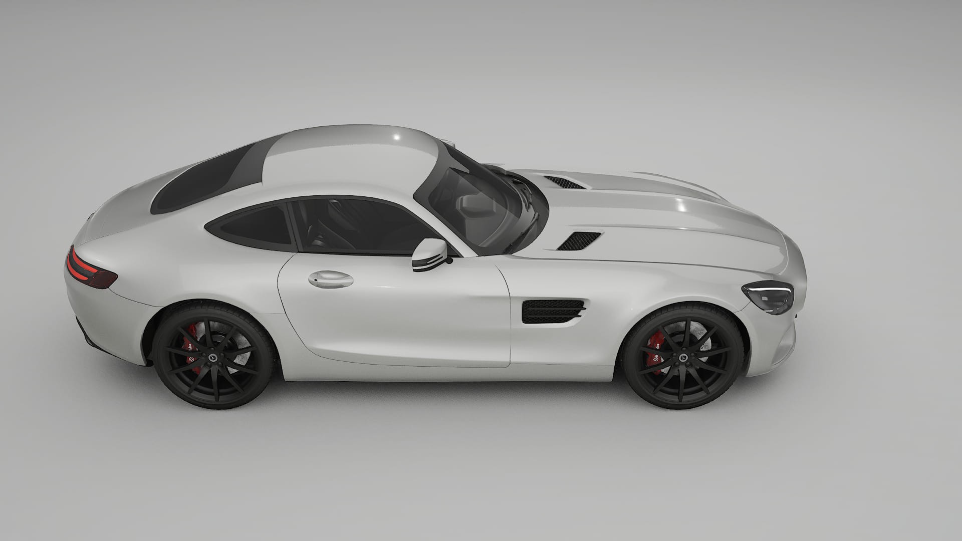 Mercedes AMG GT C190 Coupe TPU Paint Protection Film | PEARL Color Change PPF Full Pre-Cut Kit