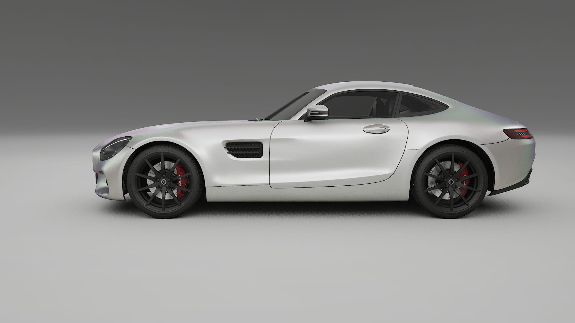 Mercedes AMG GT C190 Coupe TPU Paint Protection Film | NEBULA Color Change PPF Full Pre-Cut Kit