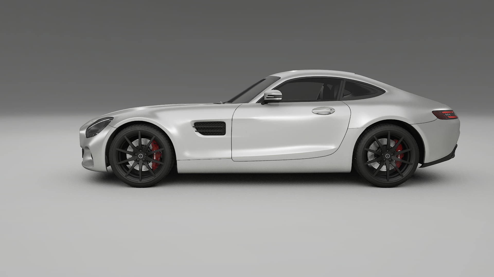 Mercedes AMG GT C190 Coupe TPU Paint Protection Film | OPAL Color Change PPF Full Pre-Cut Kit