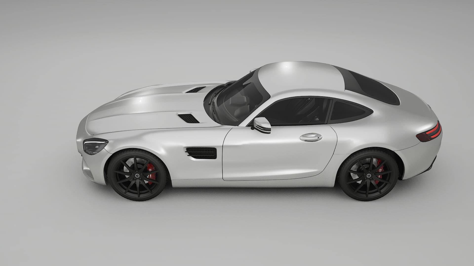 Mercedes AMG GT C190 Coupe TPU Paint Protection Film | OPAL Color Change PPF Full Pre-Cut Kit