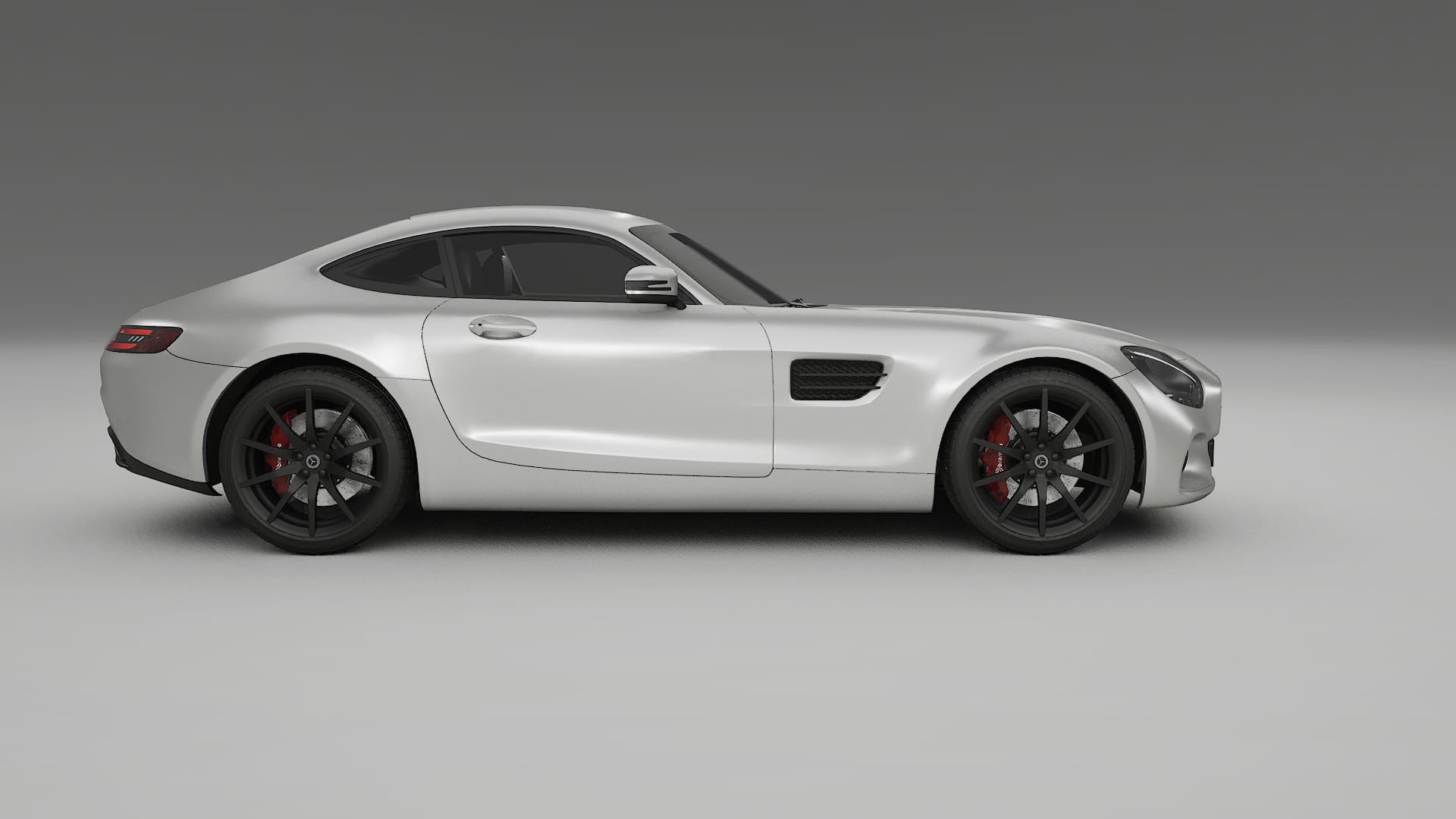 Mercedes AMG GT C190 Coupe TPU Paint Protection Film | OPAL Color Change PPF Full Pre-Cut Kit