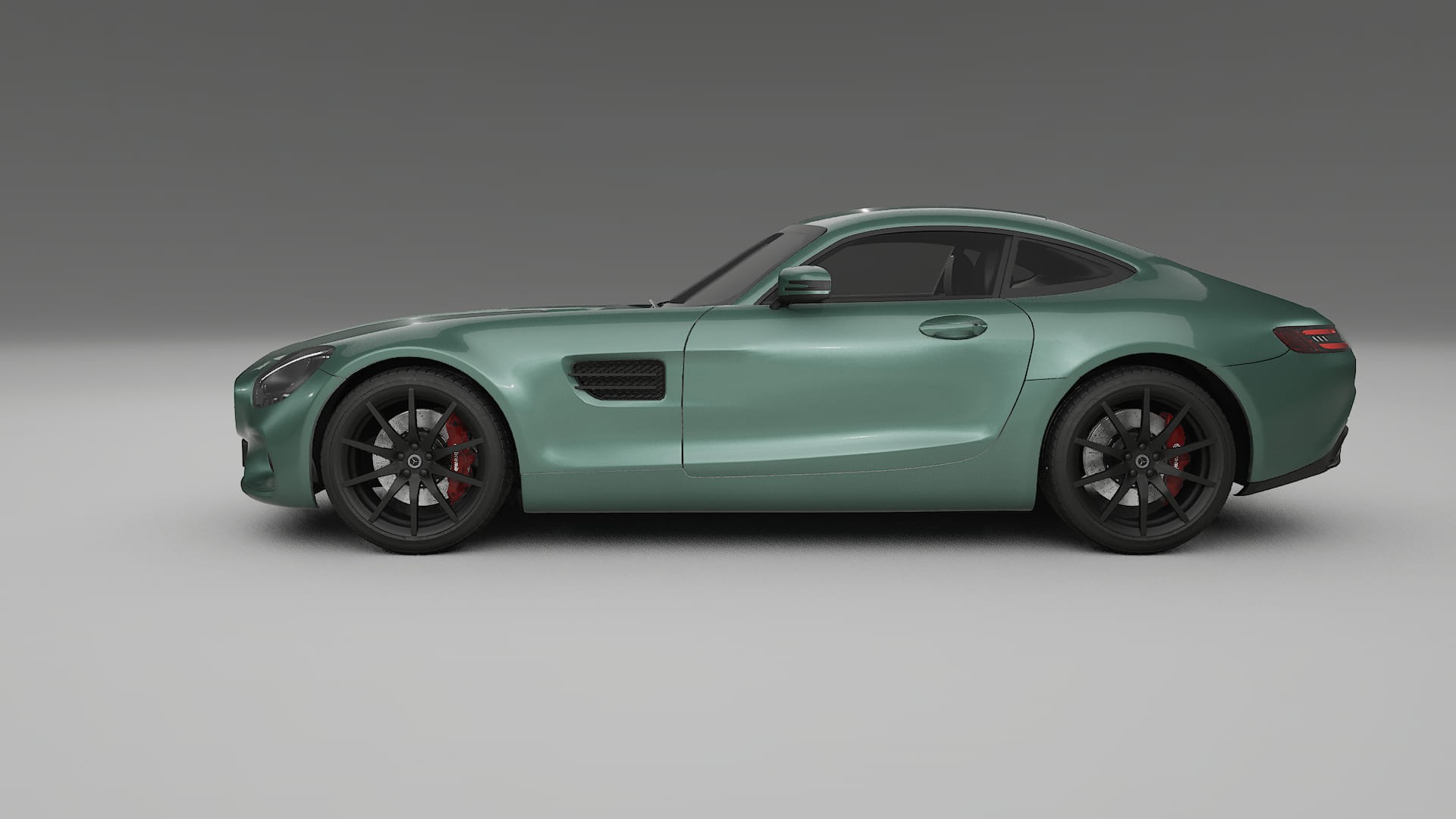 Mercedes AMG GT C190 Coupe TPU Paint Protection Film | EVERGREEN Color Change PPF Full Pre-Cut Kit