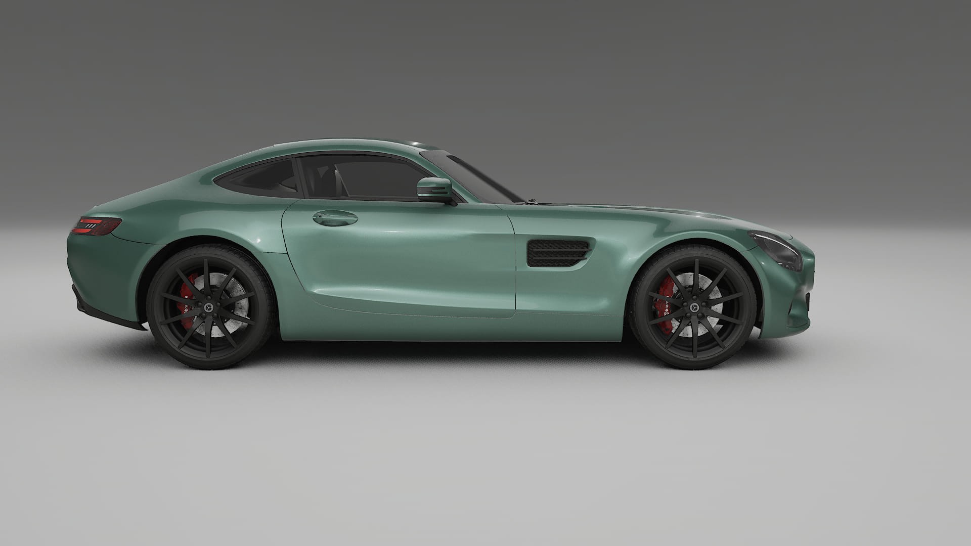 Mercedes AMG GT C190 Coupe TPU Paint Protection Film | EVERGREEN Color Change PPF Full Pre-Cut Kit