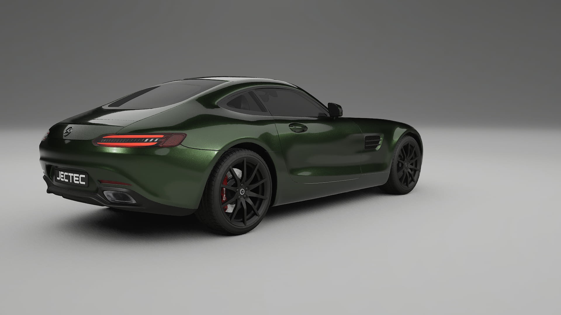 Mercedes AMG GT C190 Coupe TPU Paint Protection Film | LAGOON Color Change PPF Full Pre-Cut Kit