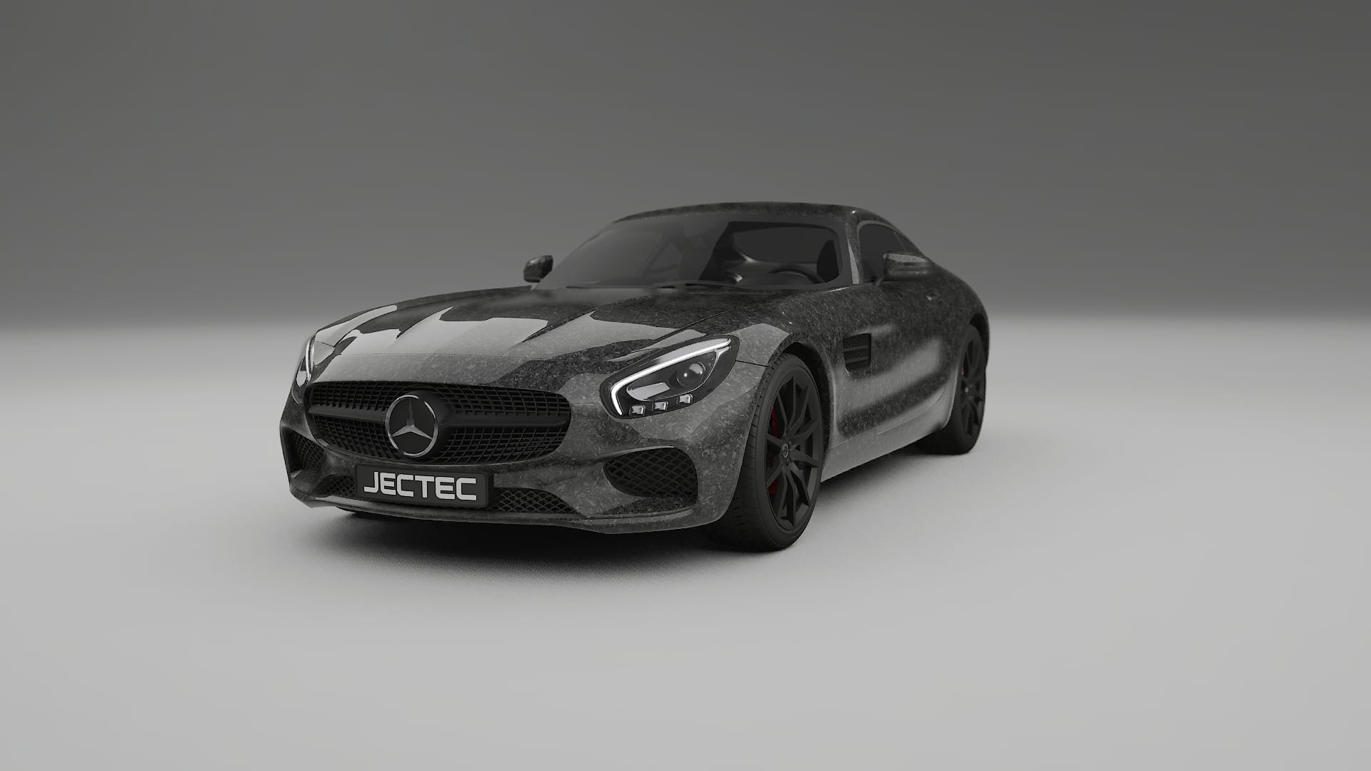 Mercedes AMG GT C190 Coupe TPU Paint Protection Film | FORGED S Color Change PPF Full Pre-Cut Kit 2