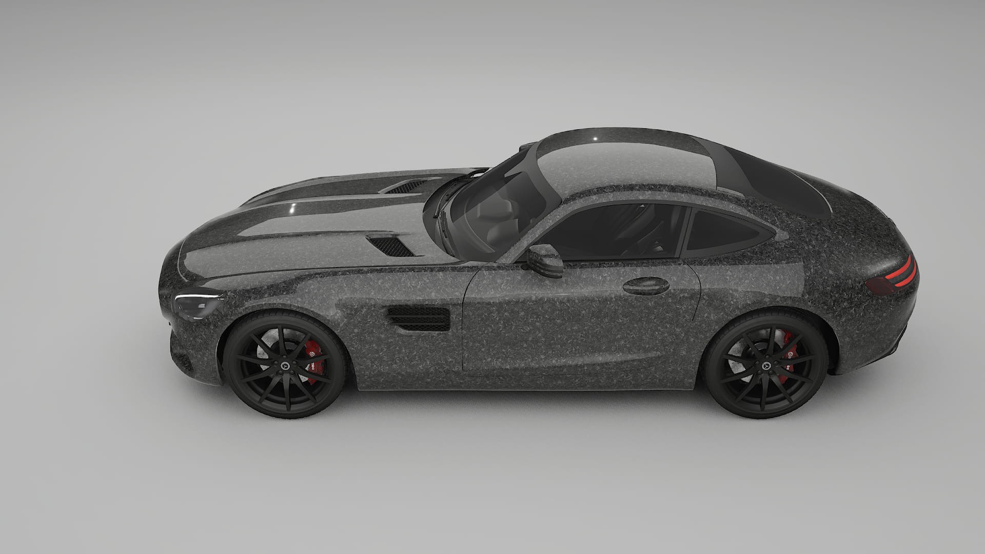Mercedes AMG GT C190 Coupe TPU Paint Protection Film | FORGED S Color Change PPF Full Pre-Cut Kit