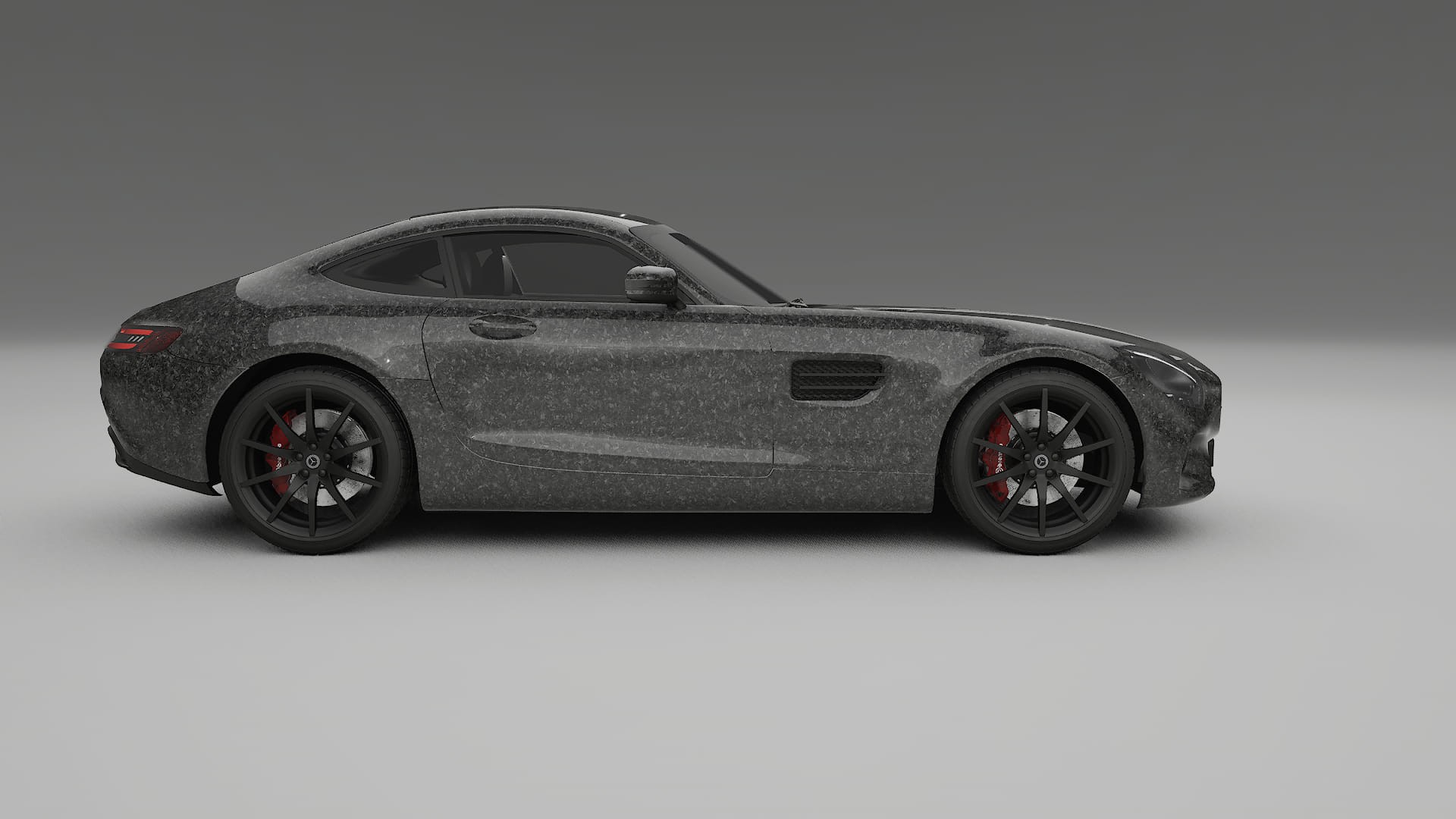 Mercedes AMG GT C190 Coupe TPU Paint Protection Film | FORGED S Color Change PPF Full Pre-Cut Kit
