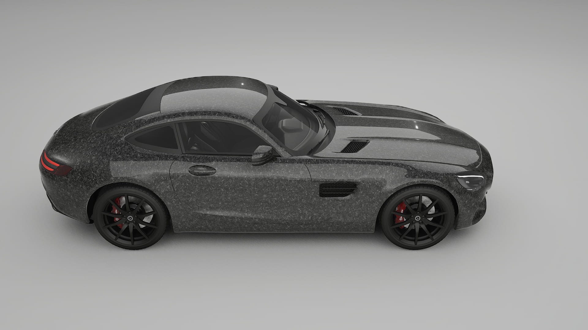 Mercedes AMG GT C190 Coupe TPU Paint Protection Film | FORGED S Color Change PPF Full Pre-Cut Kit
