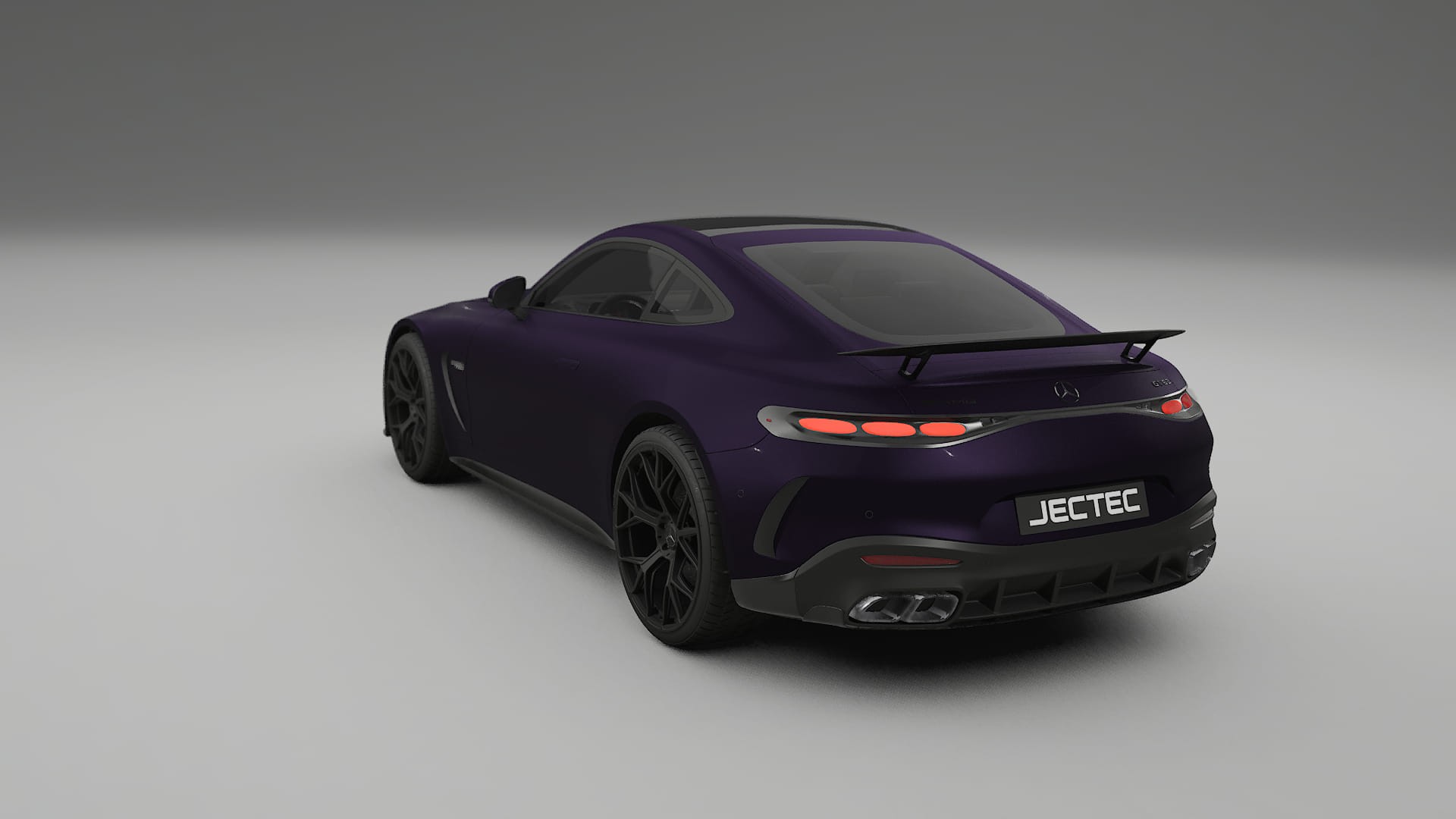 Mercedes AMG GT Coupe C192 TPU Paint Protection Film | VIOLET Color Change PPF Full Pre-Cut Kit