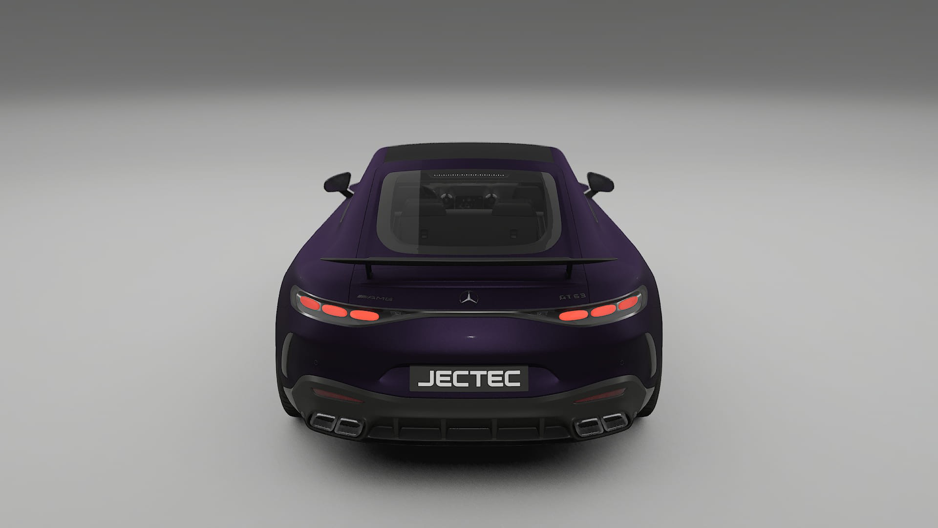 Mercedes AMG GT Coupe C192 TPU Paint Protection Film | VIOLET Color Change PPF Full Pre-Cut Kit