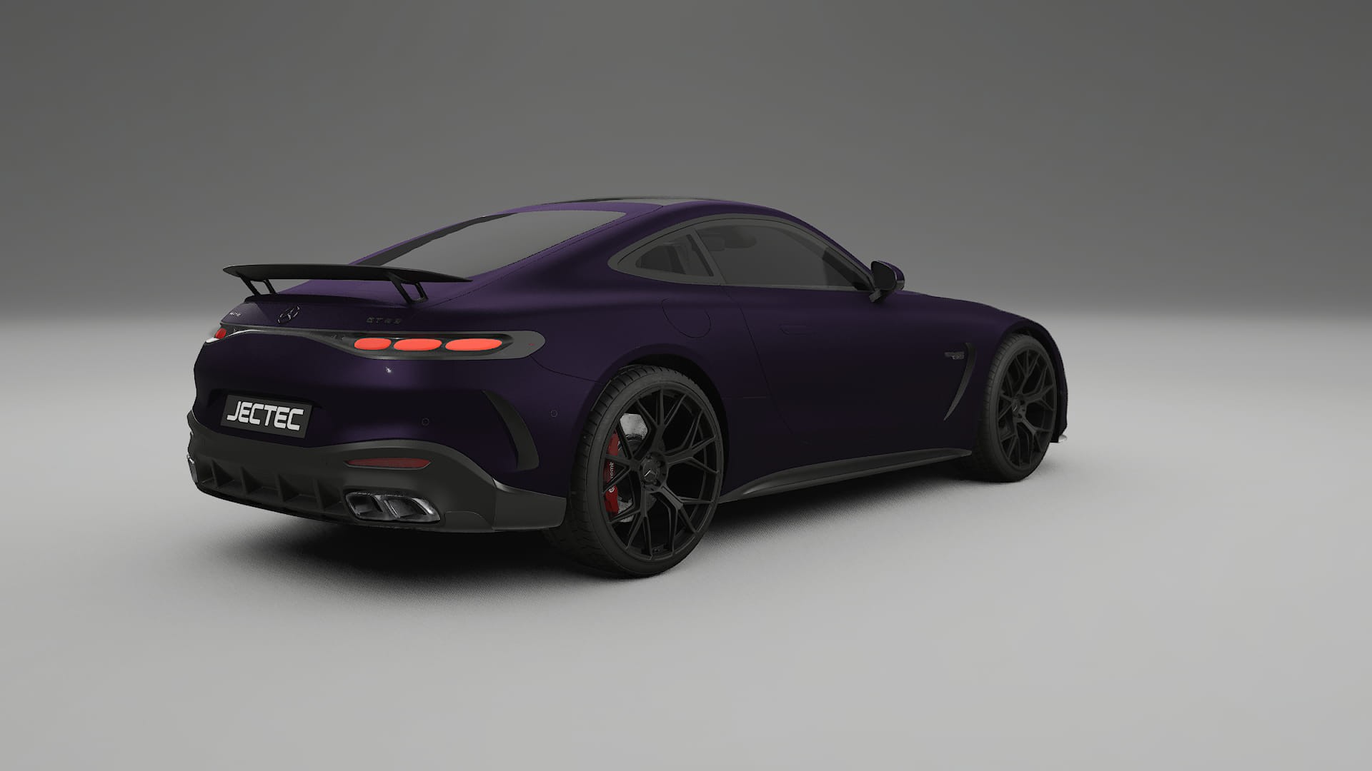Mercedes AMG GT Coupe C192 TPU Paint Protection Film | VIOLET Color Change PPF Full Pre-Cut Kit