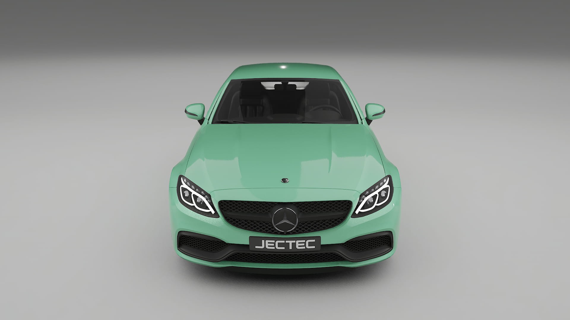 Mercedes C63 AMG W205 Coupe TPU Paint Protection Film | DUSTY Color Change PPF Full Pre-Cut Kit