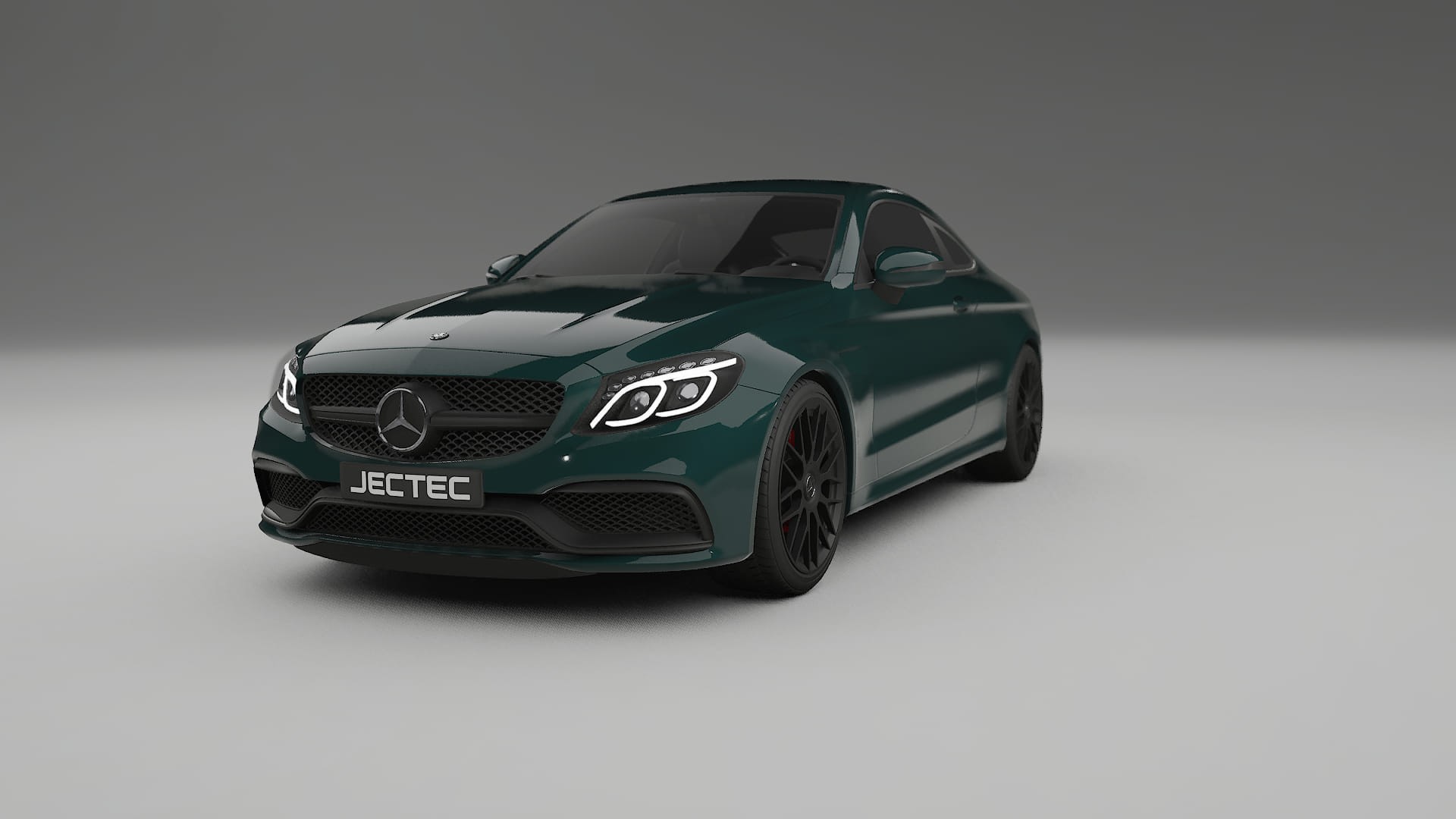 Mercedes C63 AMG W205 Coupe TPU Paint Protection Film | INFERNO Color Change PPF Full Pre-Cut Kit