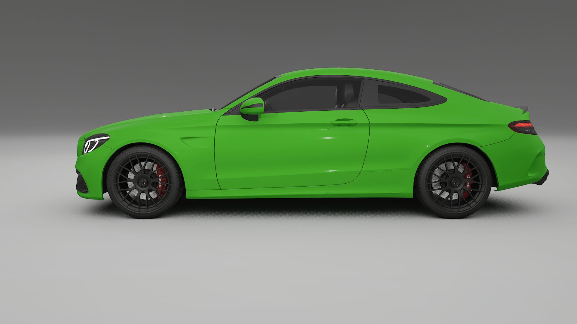 Mercedes C63 AMG W205 Coupe TPU Paint Protection Film | VENOM Color Change PPF Full Pre-Cut Kit