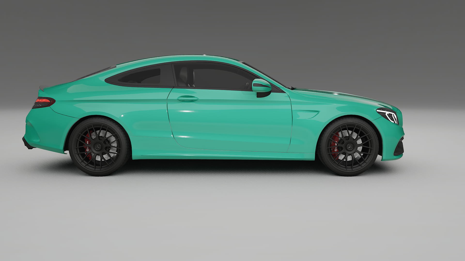 Mercedes C63 AMG W205 Coupe TPU Paint Protection Film | JEWEL Color Change PPF Full Pre-Cut Kit