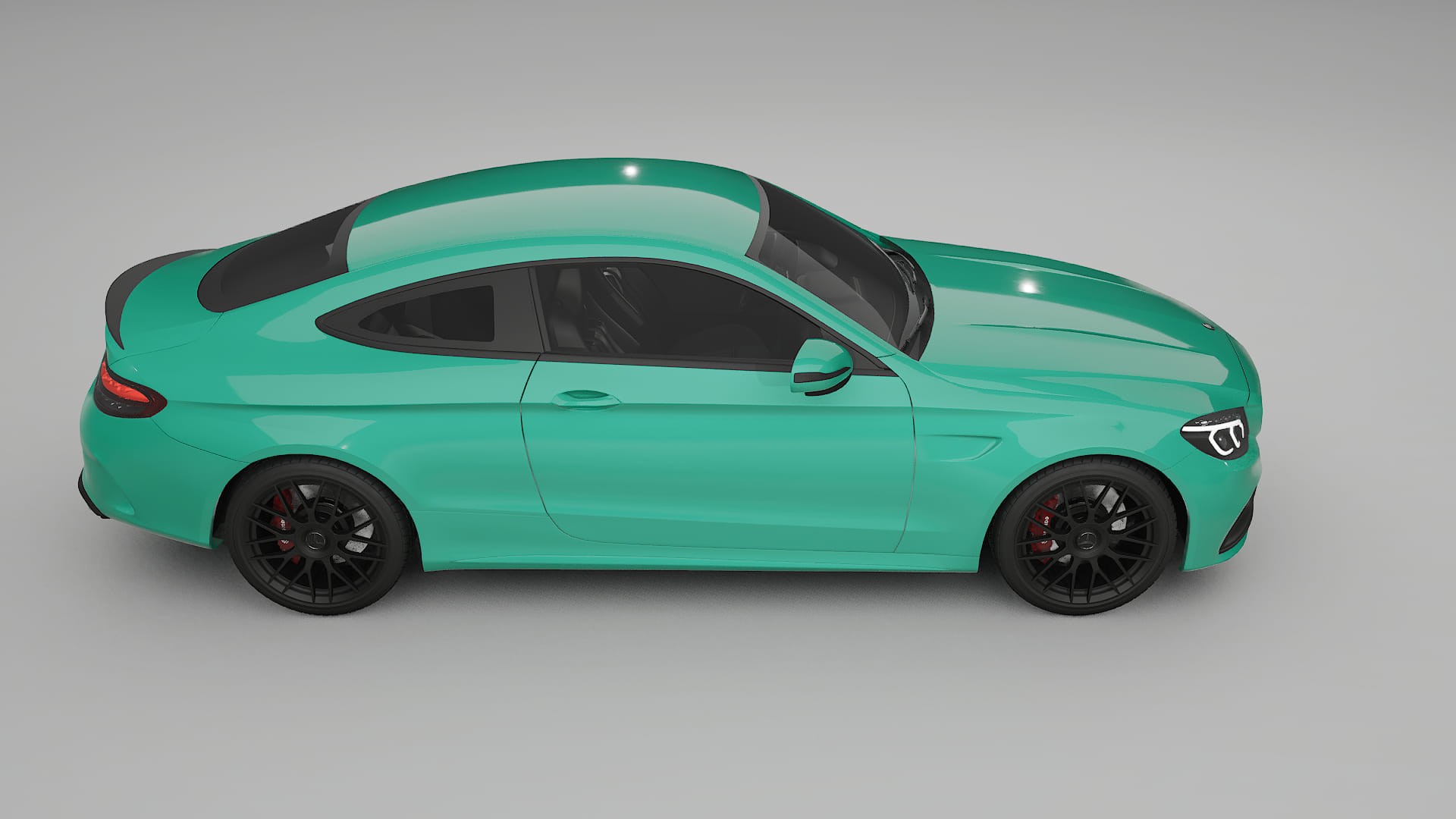 Mercedes C63 AMG W205 Coupe TPU Paint Protection Film | JEWEL Color Change PPF Full Pre-Cut Kit