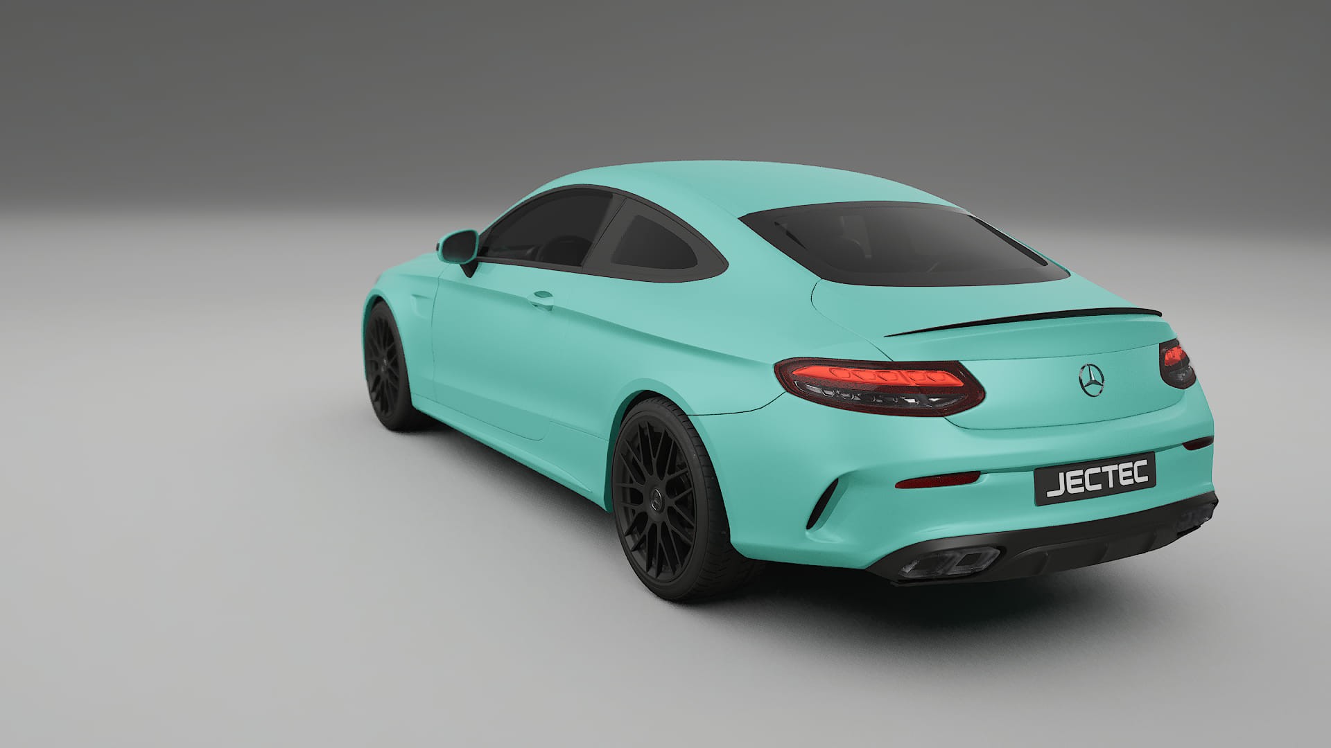 Mercedes C63 AMG W205 Coupe TPU Paint Protection Film | FROST Color Change PPF Full Pre-Cut Kit