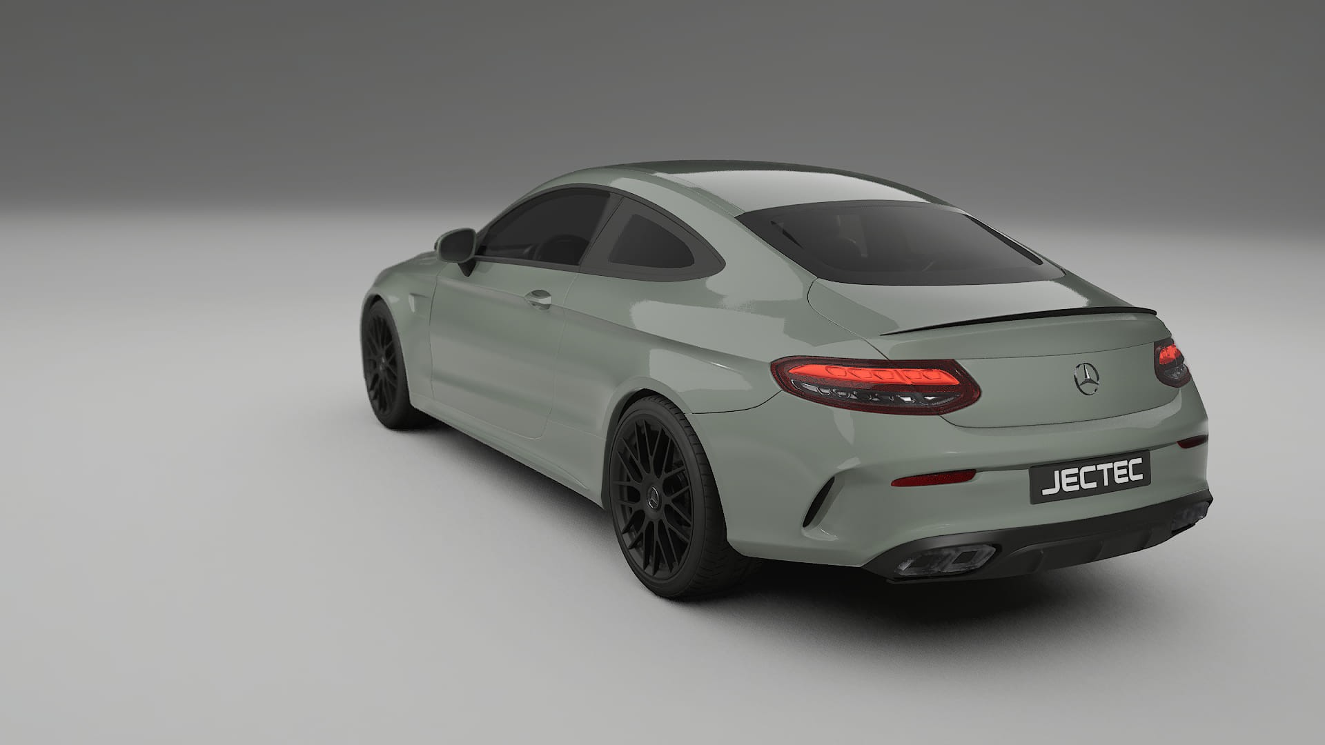 Mercedes C63 AMG W205 Coupe TPU Paint Protection Film | SLATE Color Change PPF Full Pre-Cut Kit
