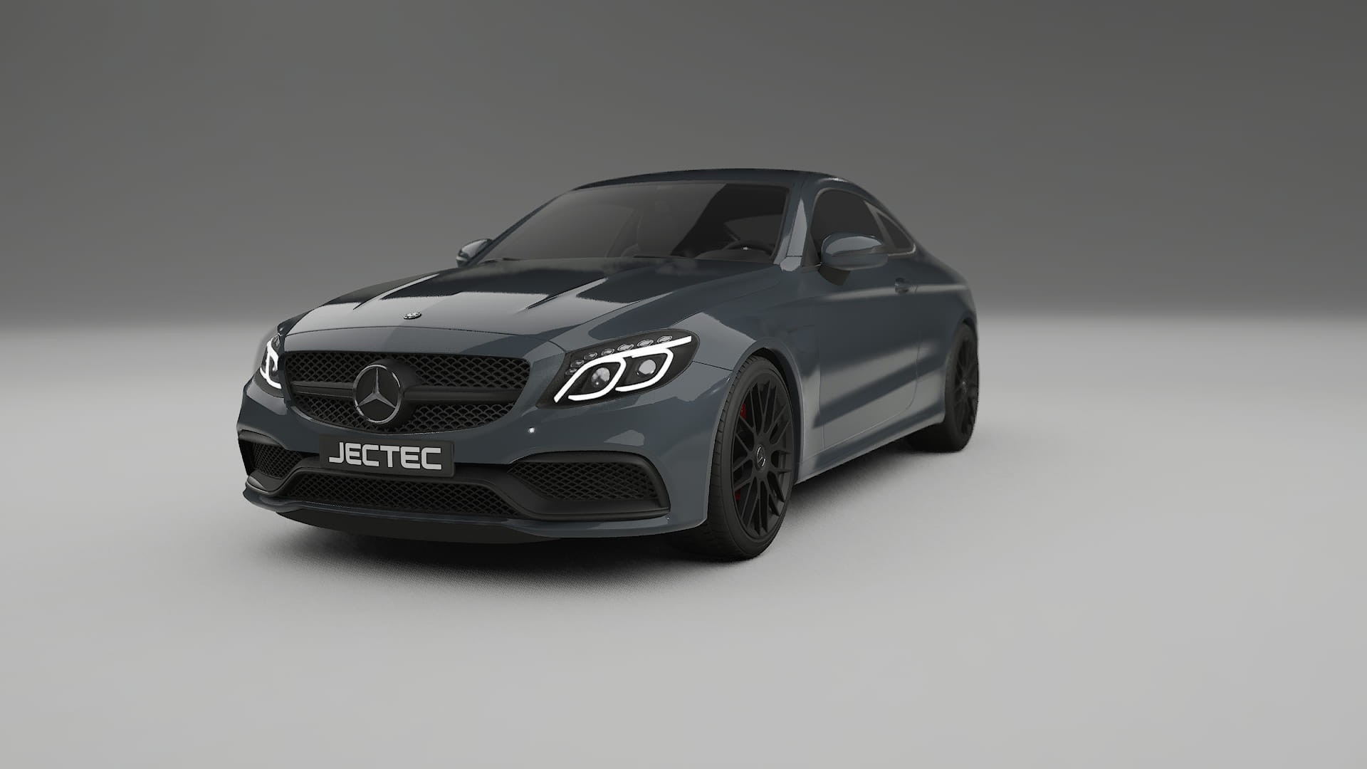 Mercedes C63 AMG W205 Coupe TPU Paint Protection Film | GRANITE Color Change PPF Full Pre-Cut Kit