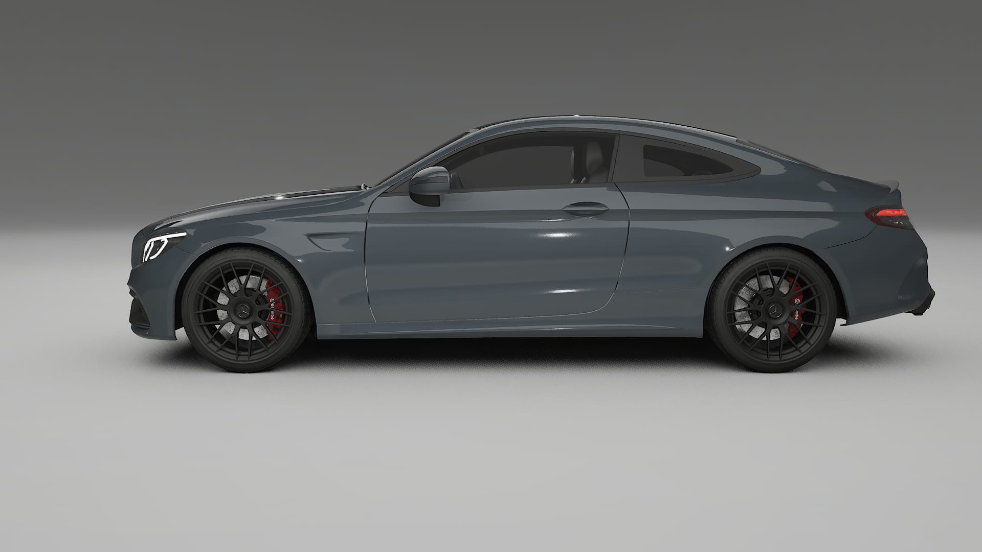 Mercedes C63 AMG W205 Coupe TPU Paint Protection Film | GRANITE Color Change PPF Full Pre-Cut Kit