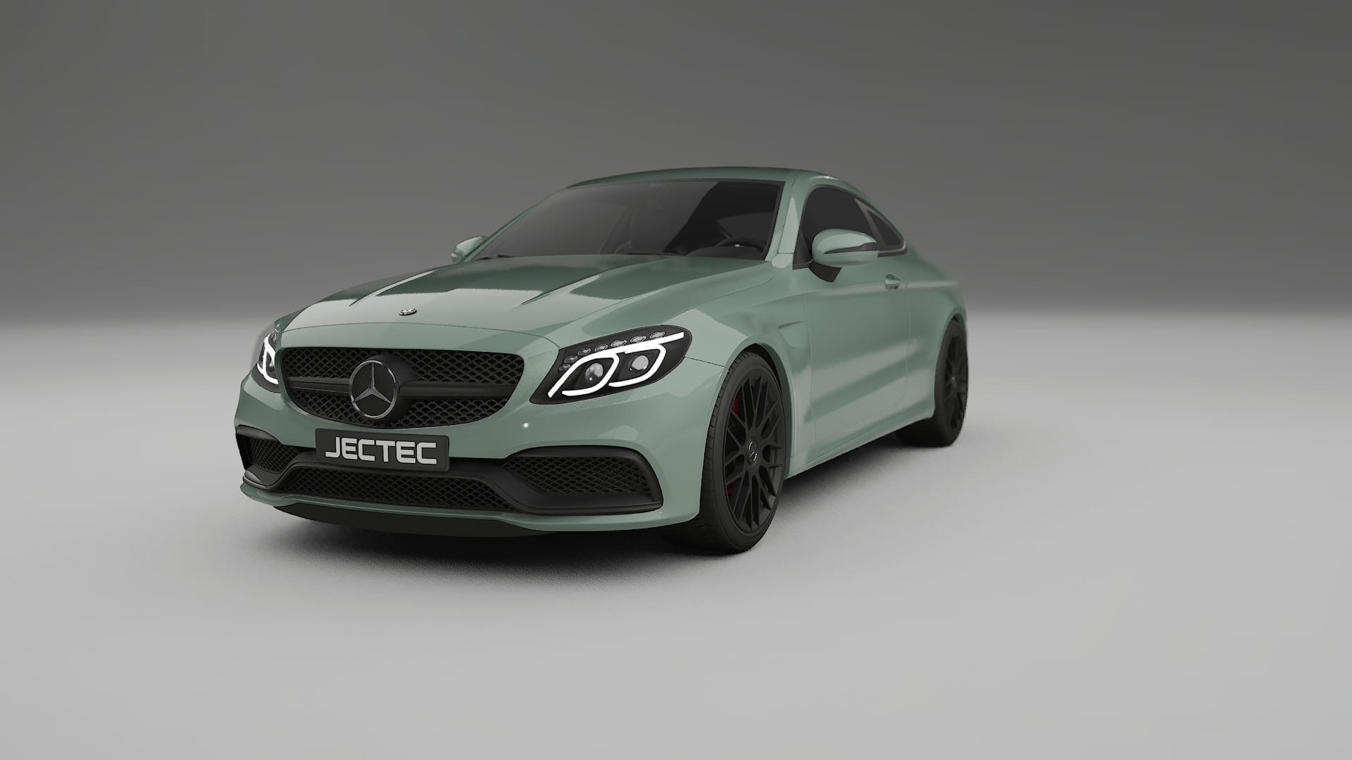 Mercedes C63 AMG W205 Coupe TPU Paint Protection Film | CINDER Color Change PPF Full Pre-Cut Kit
