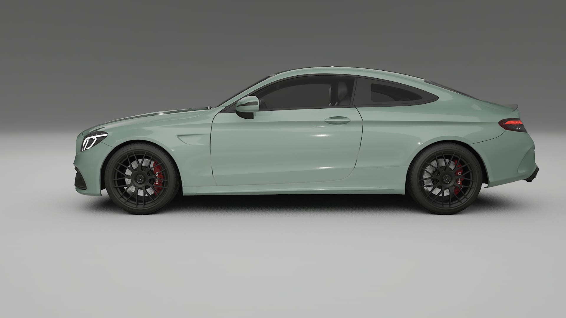 Mercedes C63 AMG W205 Coupe TPU Paint Protection Film | CINDER Color Change PPF Full Pre-Cut Kit