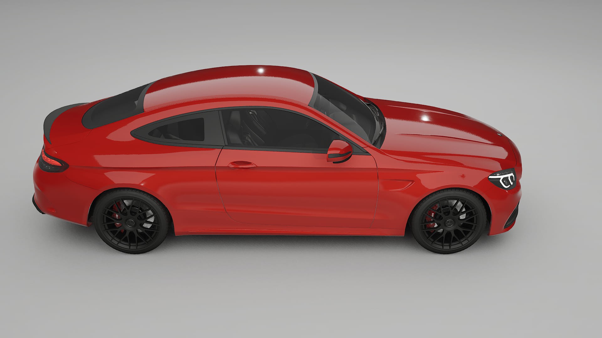 Mercedes C63 AMG W205 Coupe TPU Paint Protection Film | BLAZE Color Change PPF Full Pre-Cut Kit