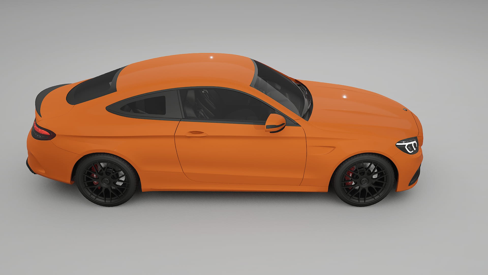 Mercedes C63 AMG W205 Coupe TPU Paint Protection Film | ROCKET Color Change PPF Full Pre-Cut Kit