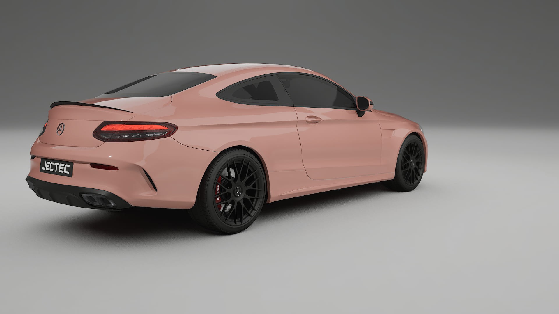 Mercedes C63 AMG W205 Coupe TPU Paint Protection Film | BLUSH Color Change PPF Full Pre-Cut Kit