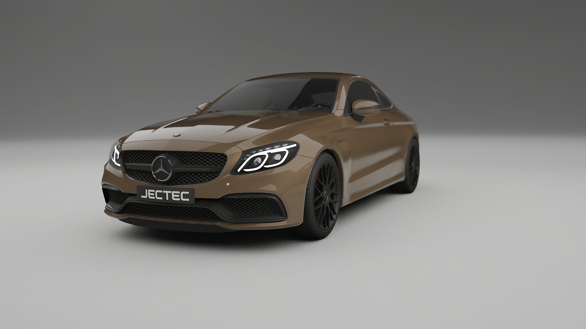 Mercedes C63 AMG W205 Coupe TPU Paint Protection Film | SAHARA Color Change PPF Full Pre-Cut Kit