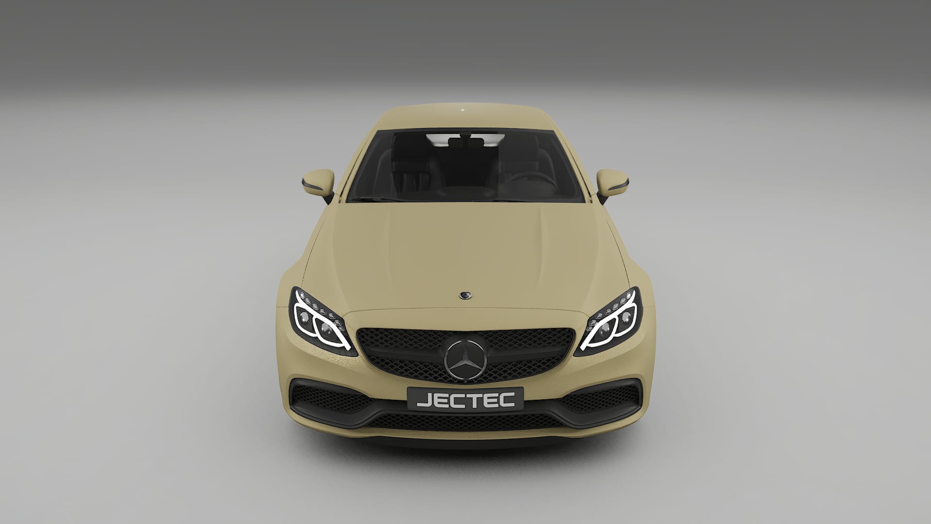 Mercedes C63 AMG W205 Coupe TPU Paint Protection Film | SAND Color Change PPF Full Pre-Cut Kit