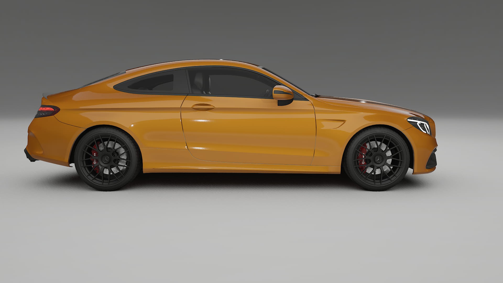 Mercedes C63 AMG W205 Coupe TPU Paint Protection Film | DAISY Color Change PPF Full Pre-Cut Kit