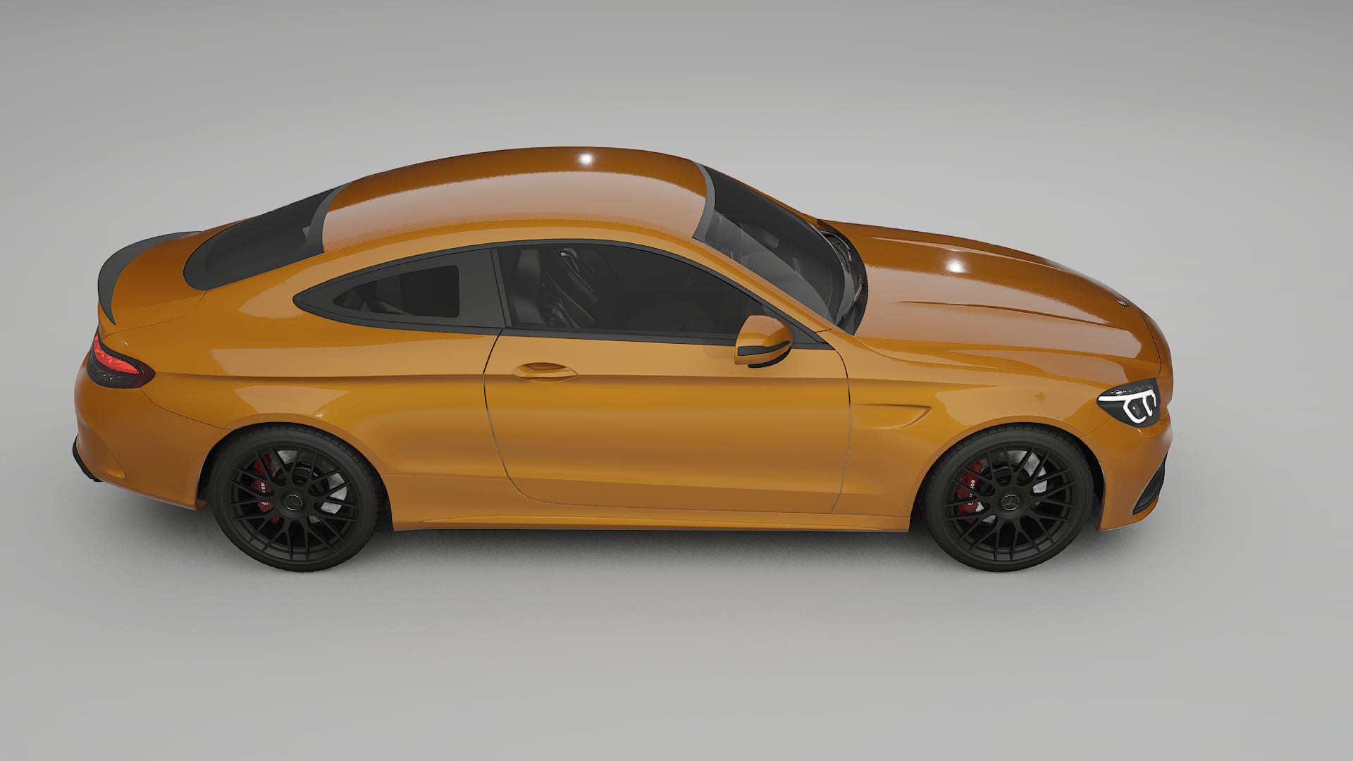 Mercedes C63 AMG W205 Coupe TPU Paint Protection Film | DAISY Color Change PPF Full Pre-Cut Kit