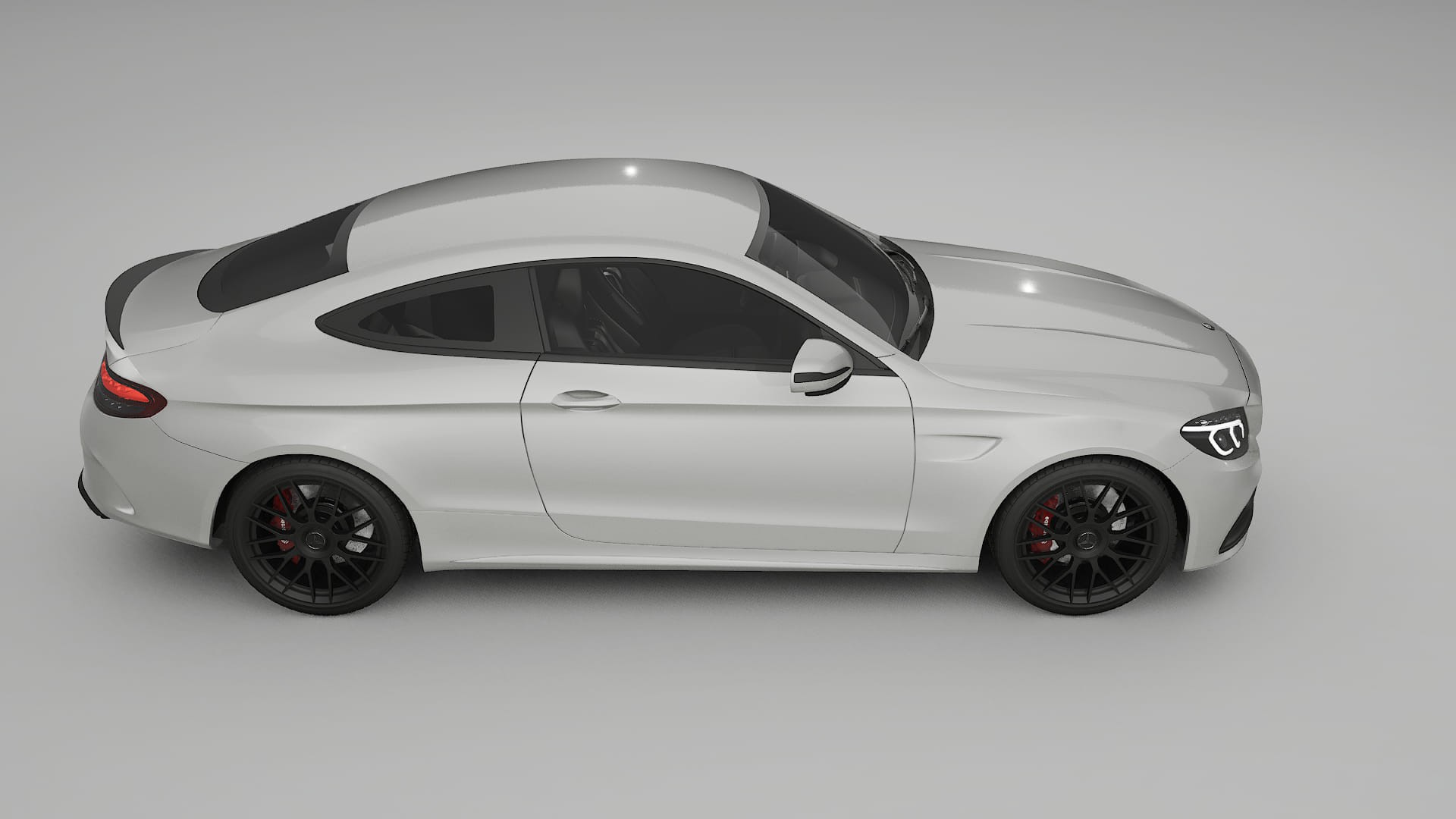 Mercedes C63 AMG W205 Coupe TPU Paint Protection Film | PEARL Color Change PPF Full Pre-Cut Kit