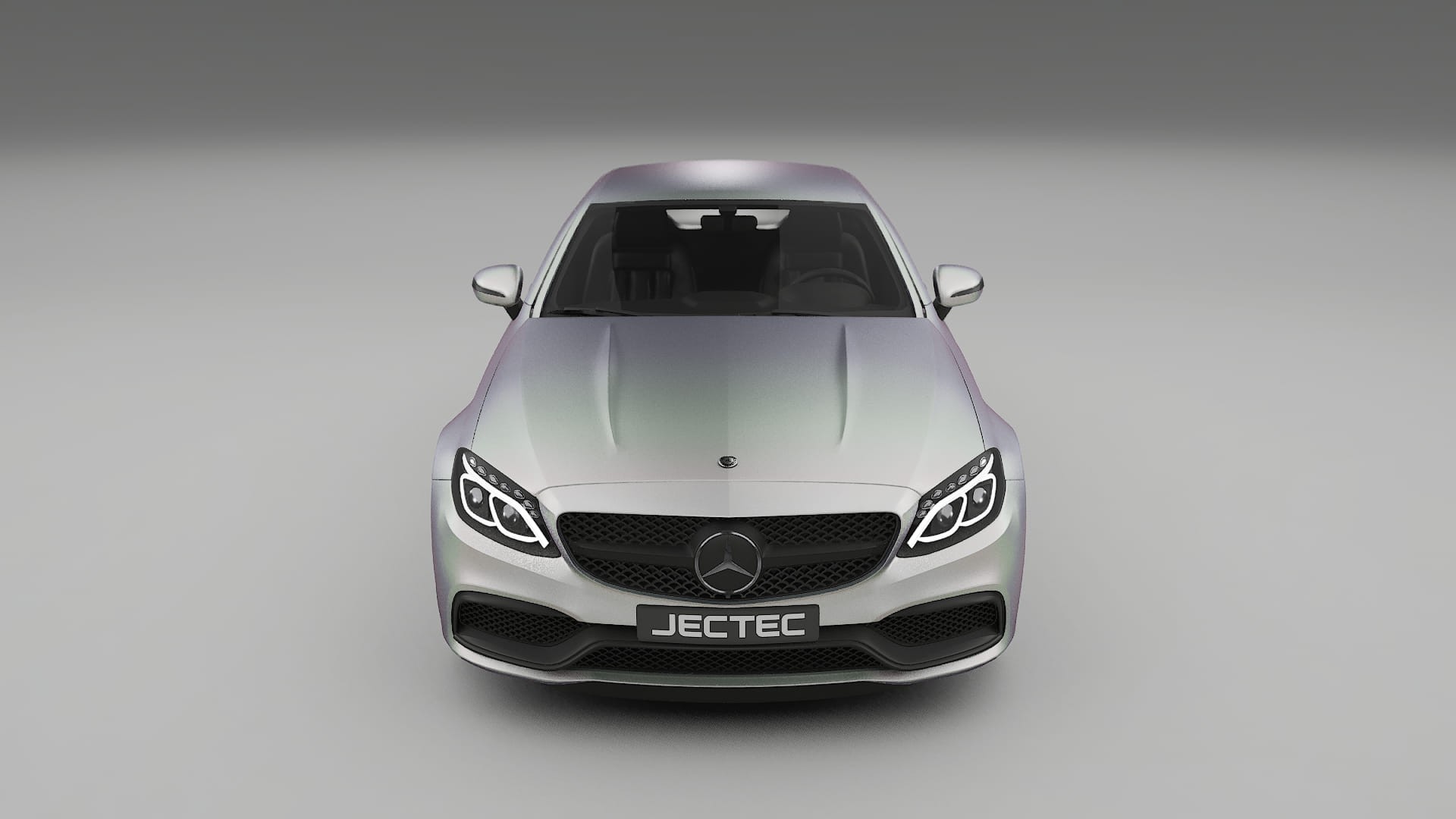 Mercedes C63 AMG W205 Coupe TPU Paint Protection Film | NEBULA Color Change PPF Full Pre-Cut Kit