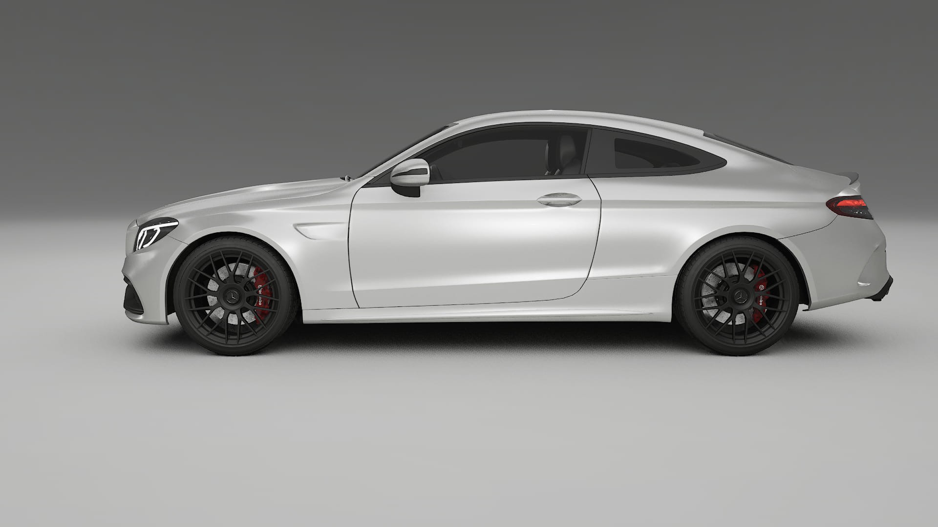 Mercedes C63 AMG W205 Coupe TPU Paint Protection Film | OPAL Color Change PPF Full Pre-Cut Kit