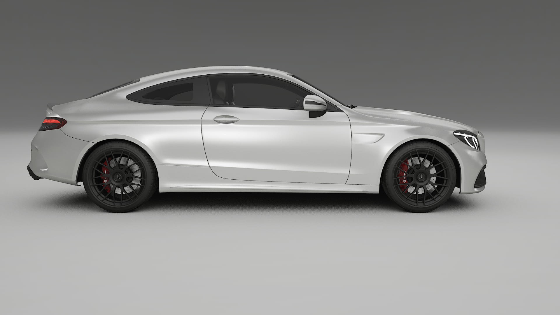 Mercedes C63 AMG W205 Coupe TPU Paint Protection Film | OPAL Color Change PPF Full Pre-Cut Kit