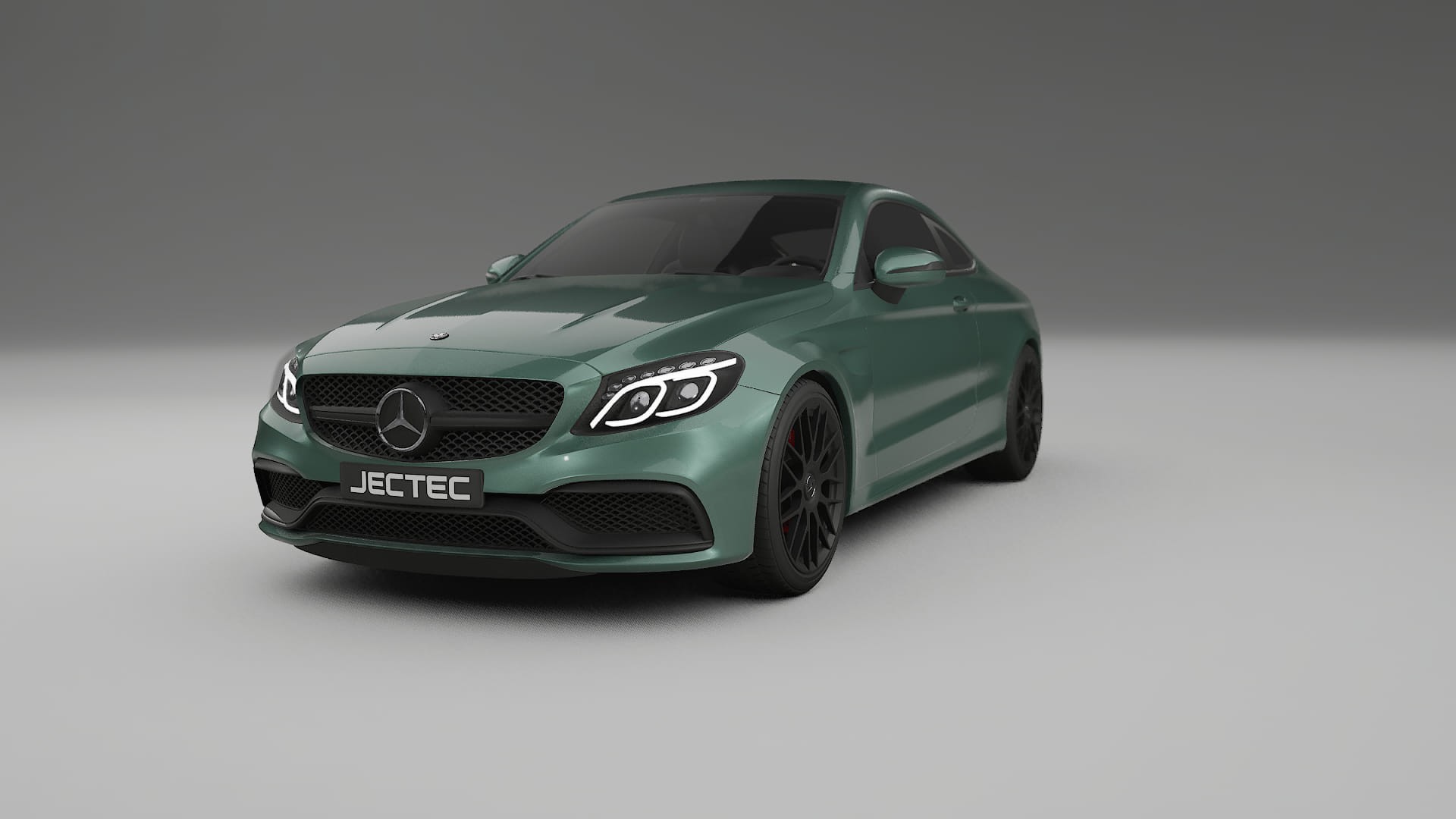 Mercedes C63 AMG W205 Coupe TPU Paint Protection Film | EVERGREEN Color Change PPF Full Pre-Cut Kit