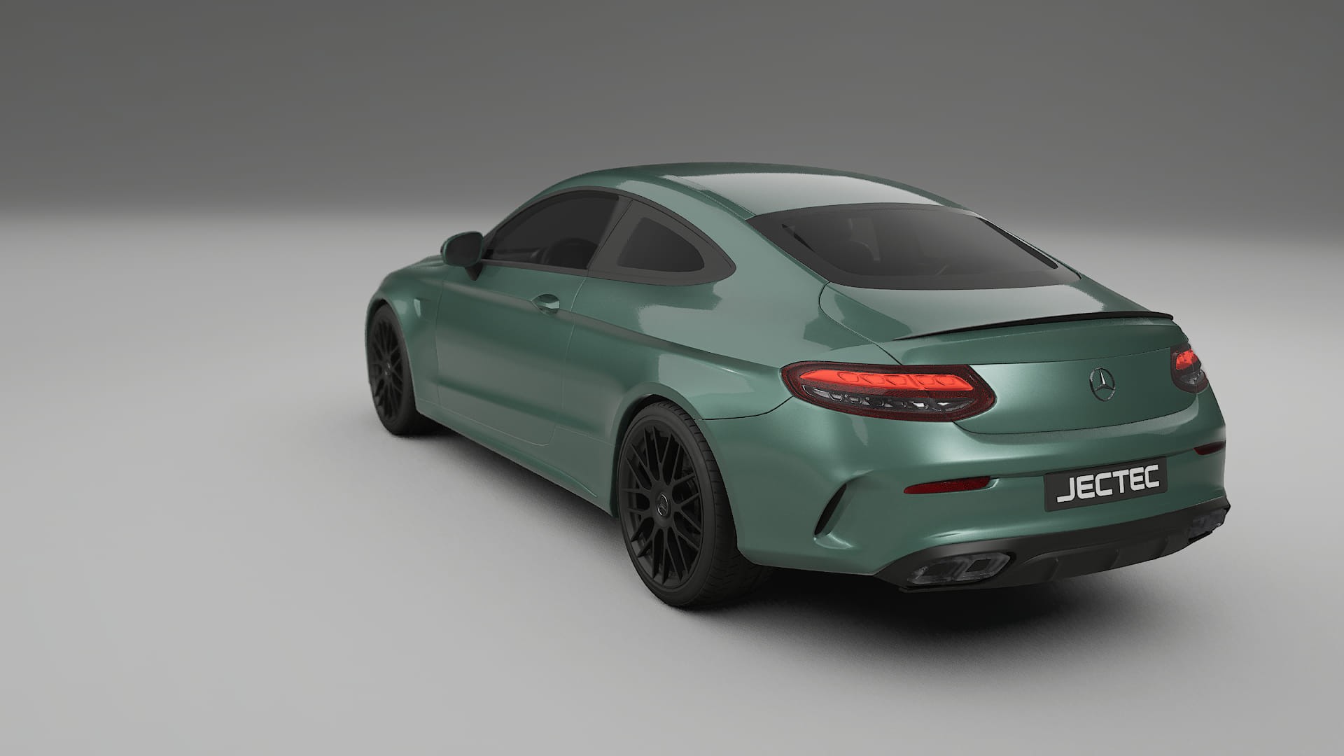 Mercedes C63 AMG W205 Coupe TPU Paint Protection Film | EVERGREEN Color Change PPF Full Pre-Cut Kit