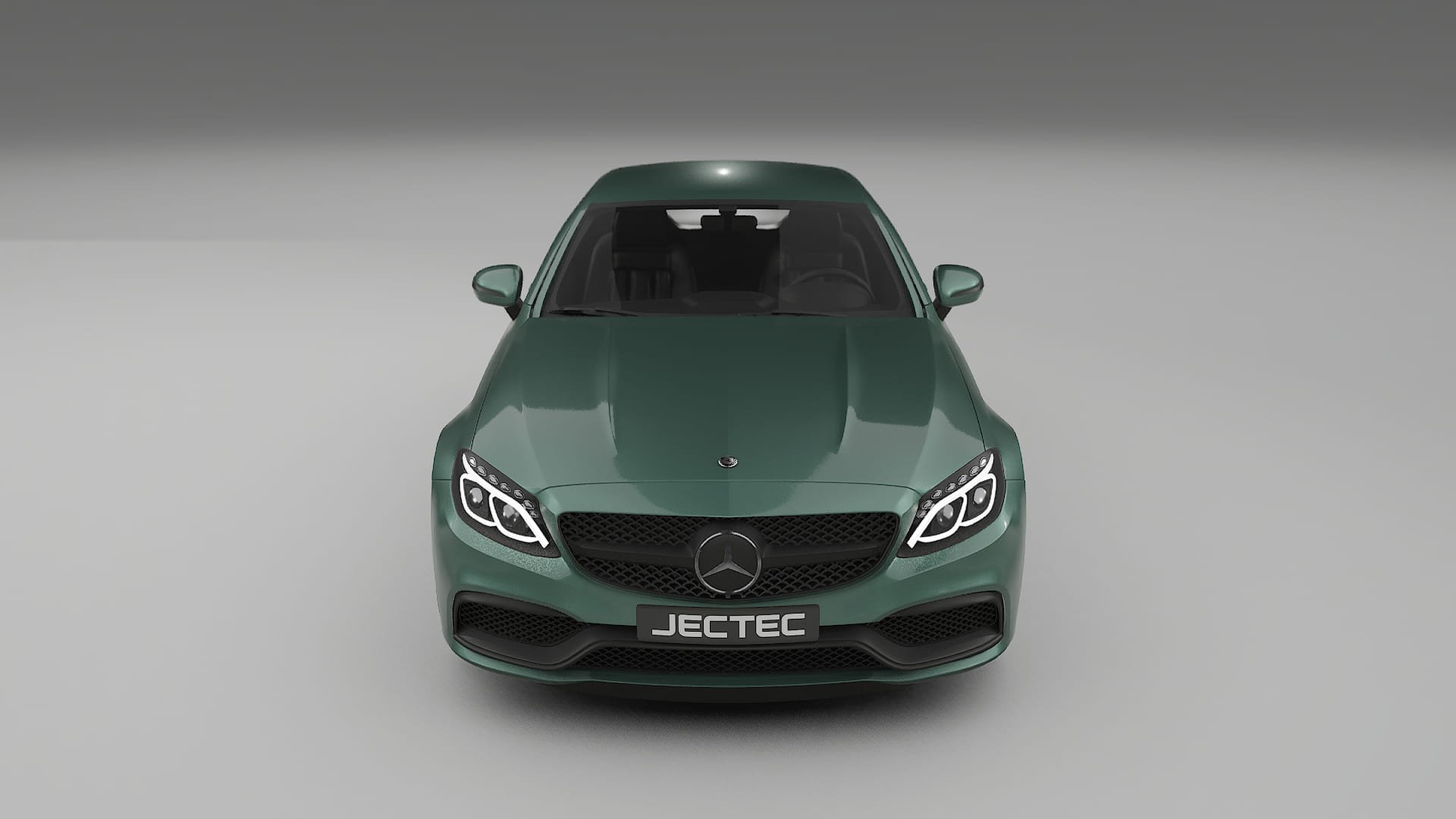 Mercedes C63 AMG W205 Coupe TPU Paint Protection Film | EVERGREEN Color Change PPF Full Pre-Cut Kit