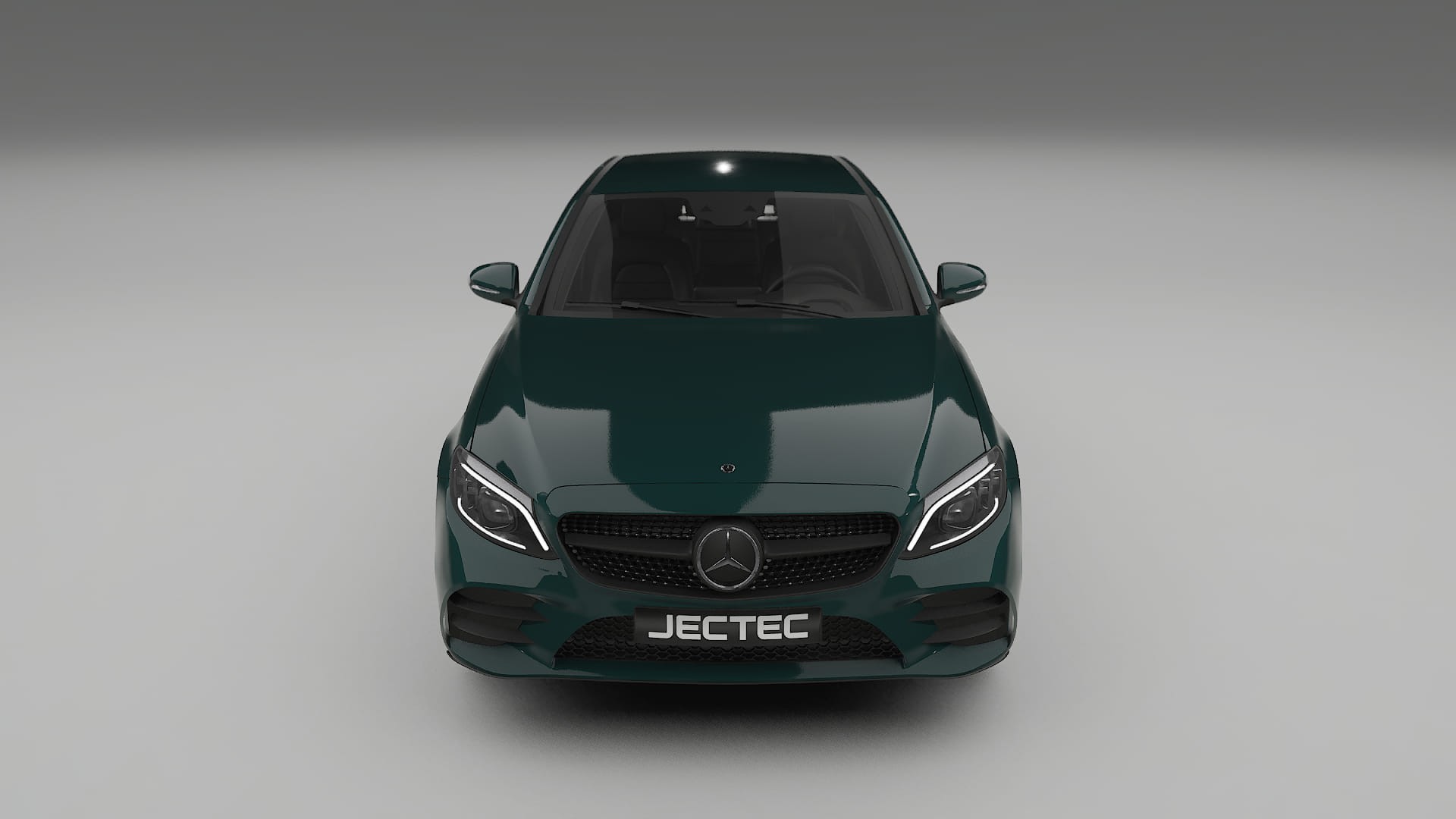 Mercedes C-Class W205 AMG sedan TPU Paint Protection Film | INFERNO Color Change PPF Full Pre-Cut Kit