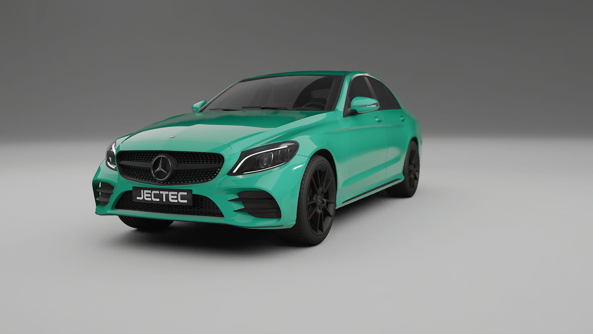 Mercedes C-Class W205 AMG sedan TPU Paint Protection Film | JEWEL Color Change PPF Full Pre-Cut Kit