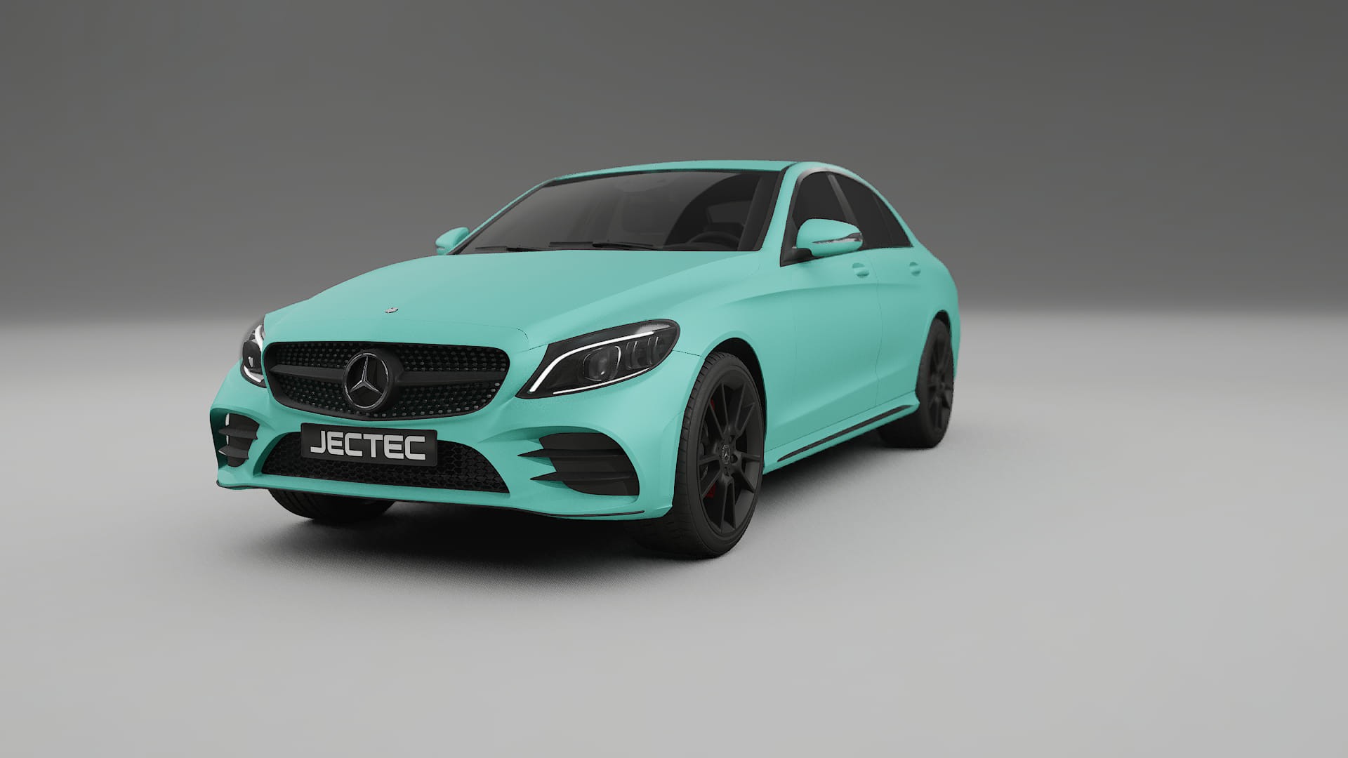 Mercedes C-Class W205 AMG sedan TPU Paint Protection Film | FROST Color Change PPF Full Pre-Cut Kit